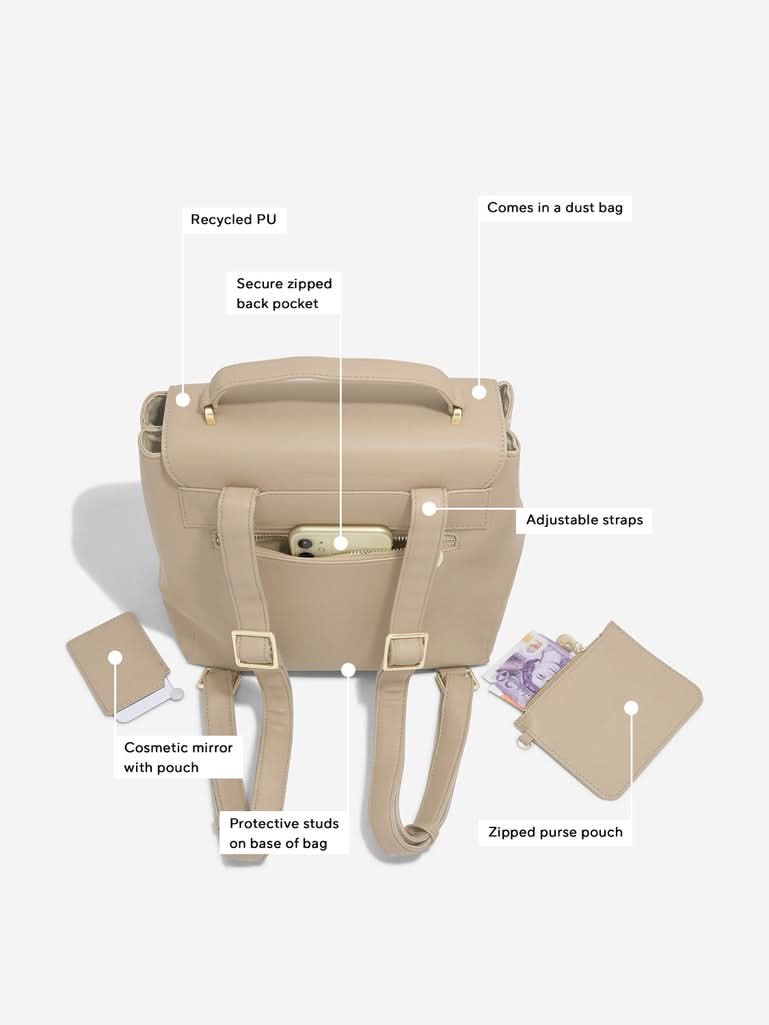 Stackers Kleine Rugzak Camel - Mystackers