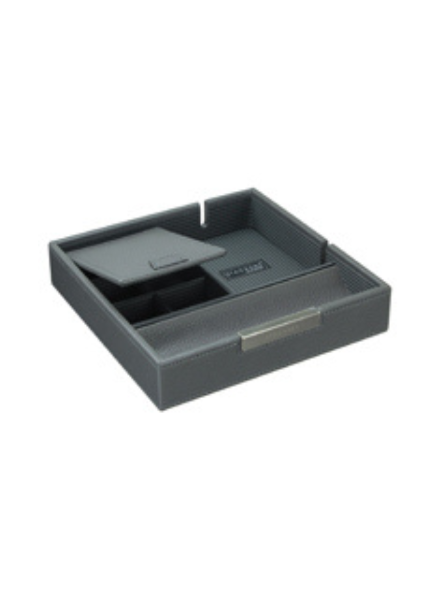 Stackers Horloge & Portefeuillebox Grijs - Mystackers