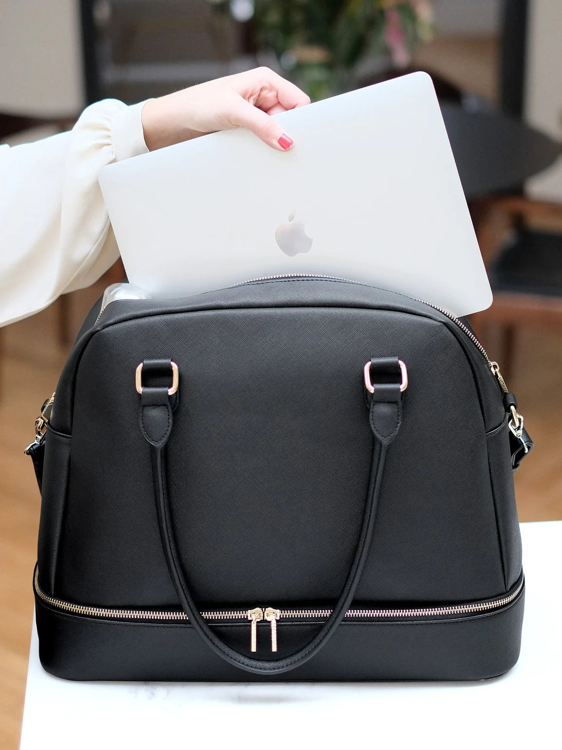 Stackers Handtas Zwart - Mystackers