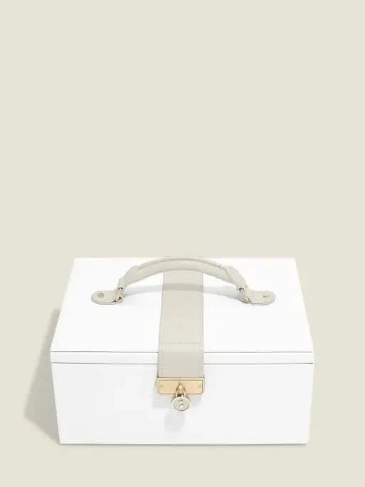 Stackers Luxe Klassieke Juwelendoos Wit - Mystackers