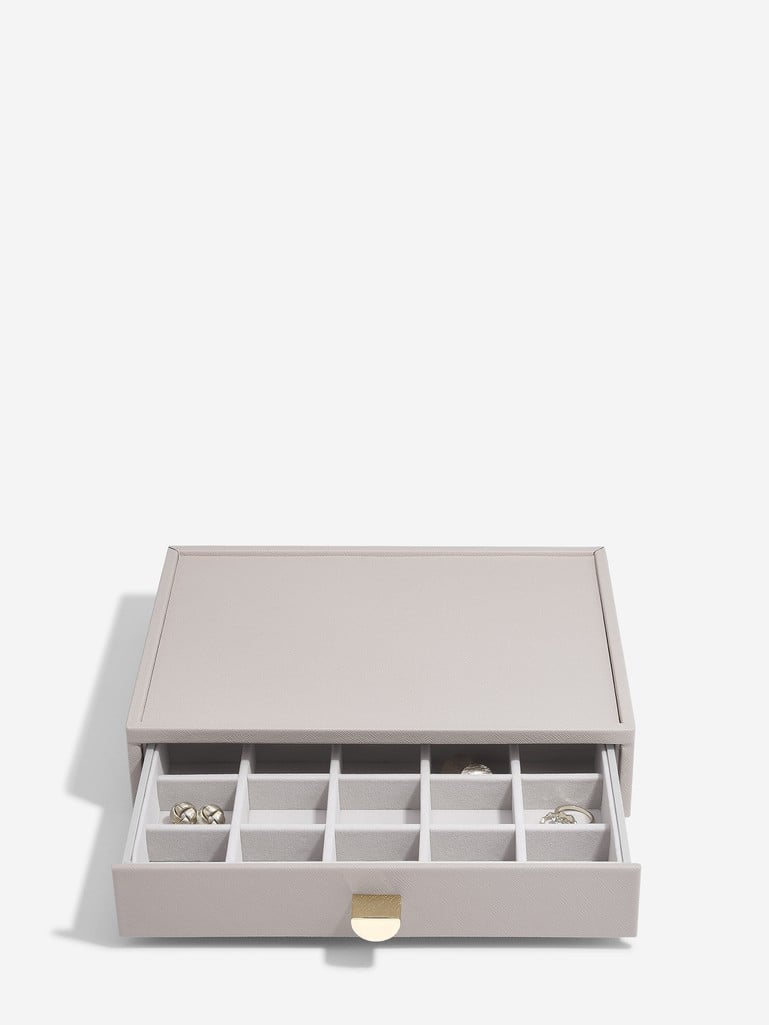 Stackers Klassieke Display Juwelendoos Set van 3 Taupe - Mystackers