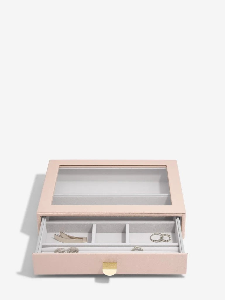 Stackers Klassieke Display Juwelendoos Set van 3 Roze - Mystackers