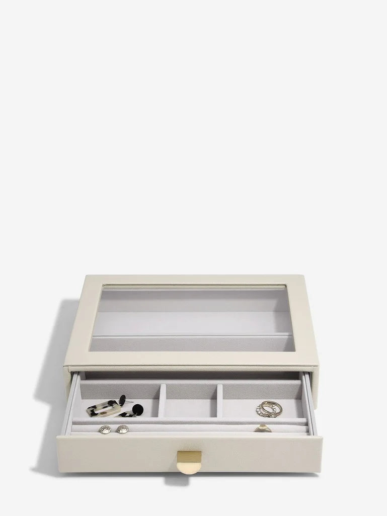 Stackers Classic Display Jewellery Box Set of 3 Oatmeal