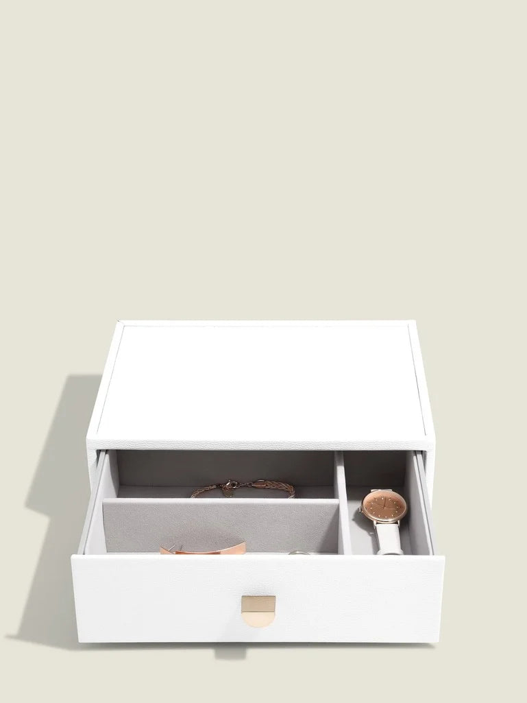 Stackers Klassieke Display Juwelendoos Set van 3 Wit - Mystackers