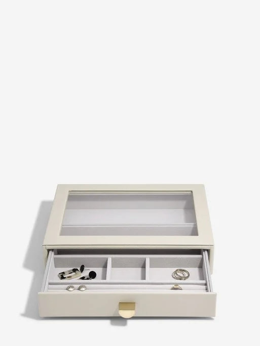 Stackers Klassieke Display Juwelendoos Set van 4 Havermout - Mystackers