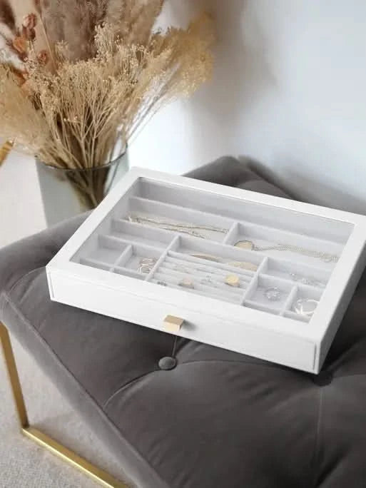 Stackers XL Ringen & Armbandenlade Display Wit - Mystackers