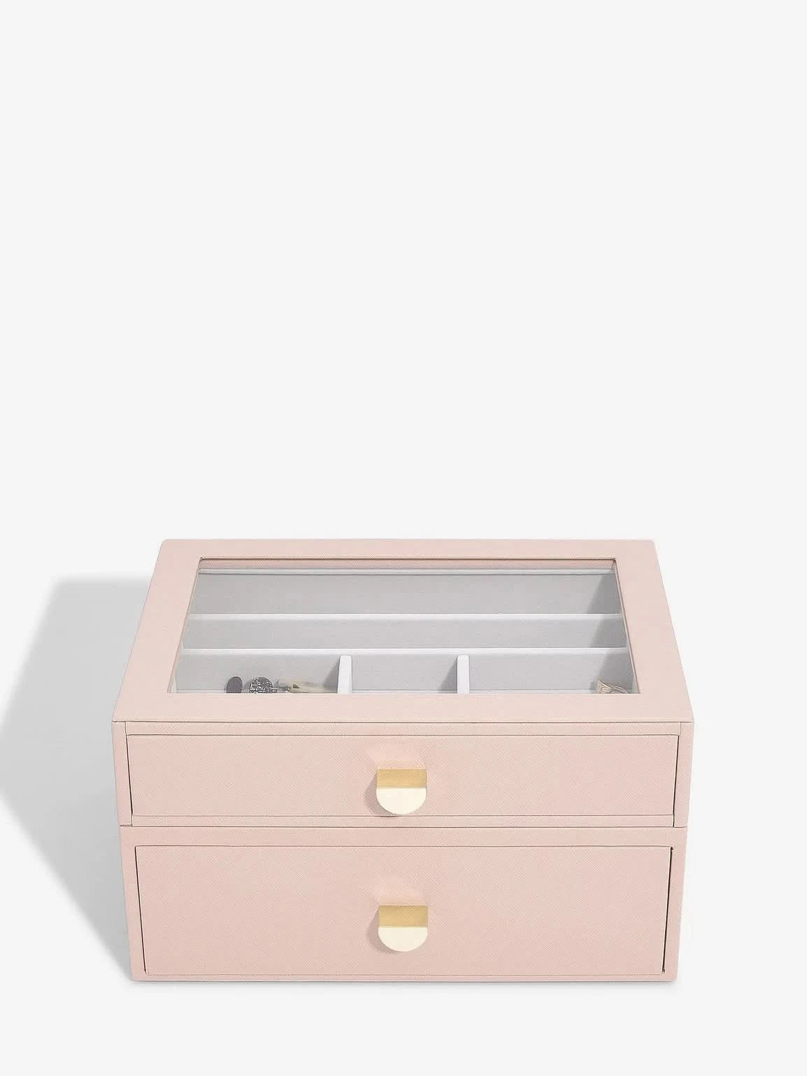 Stackers Klassieke Display Juwelendoos Set van 2 Roze - Mystackers