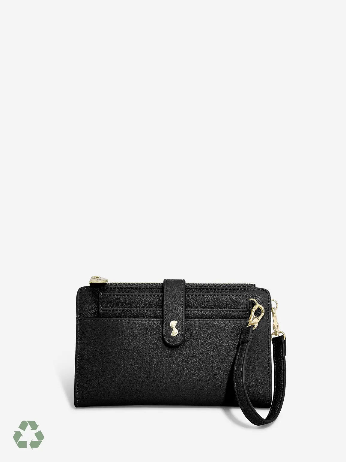 Stackers Large Purse Black