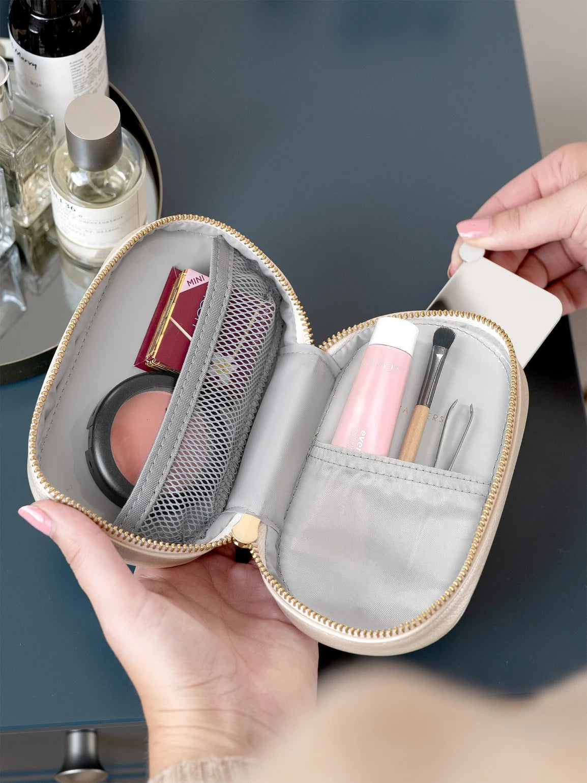 Stackers Compacte Cosmeticacase Parelmoer - Mystackers