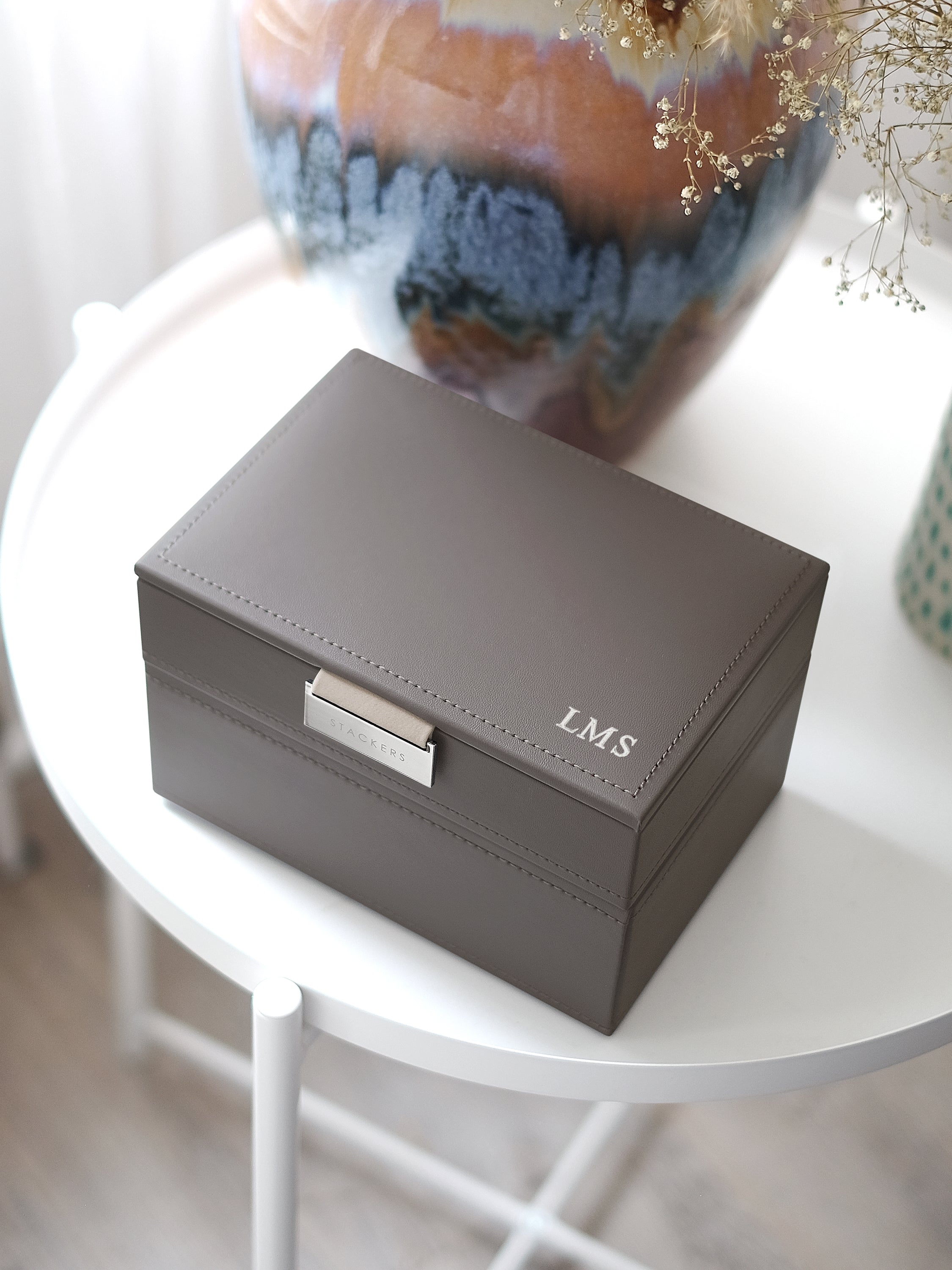 Stackers Mini Boîte à Bijoux Lot de 2 Marron Doux