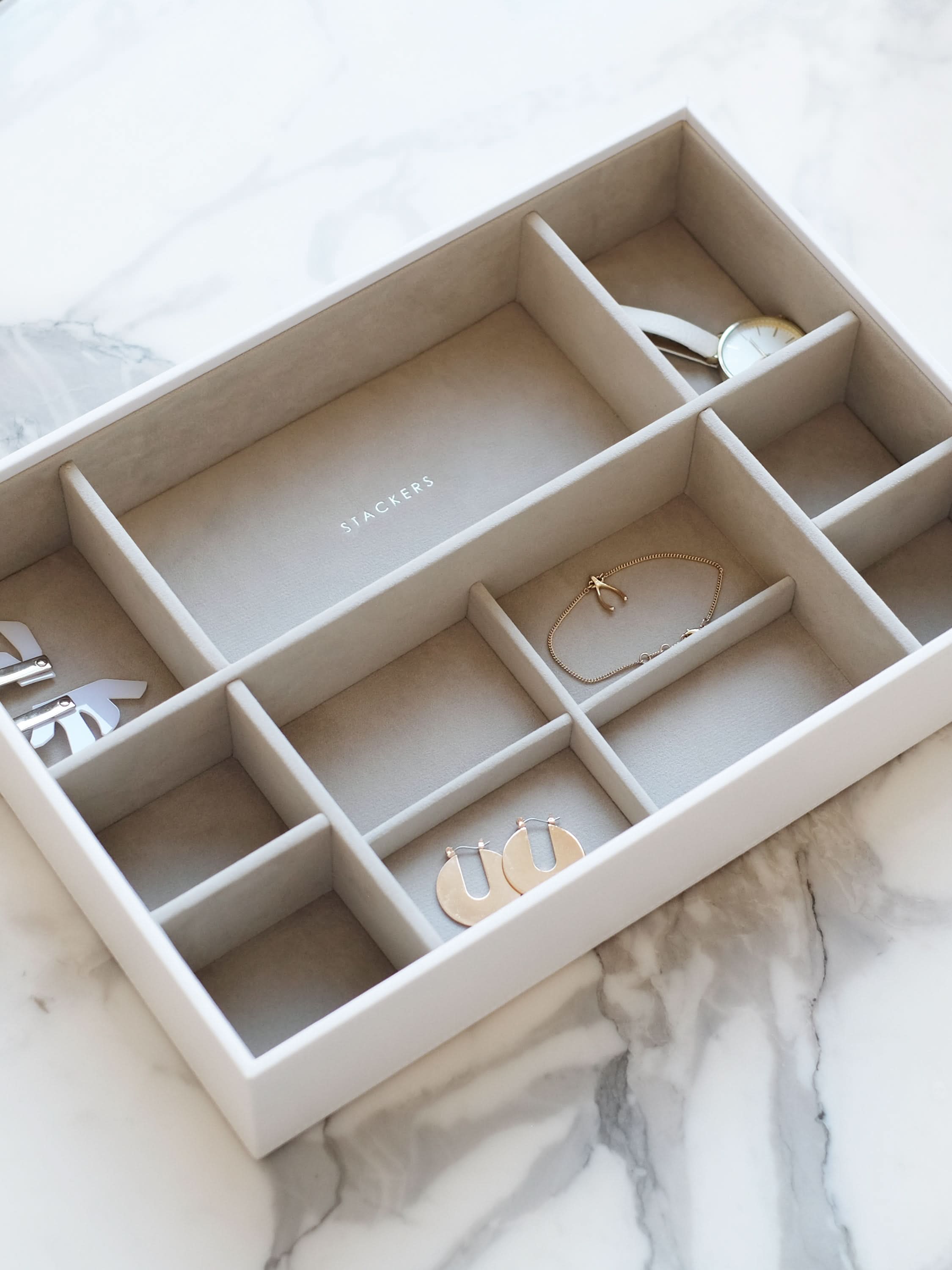 Stackers XL Watch & Accessory Layer White