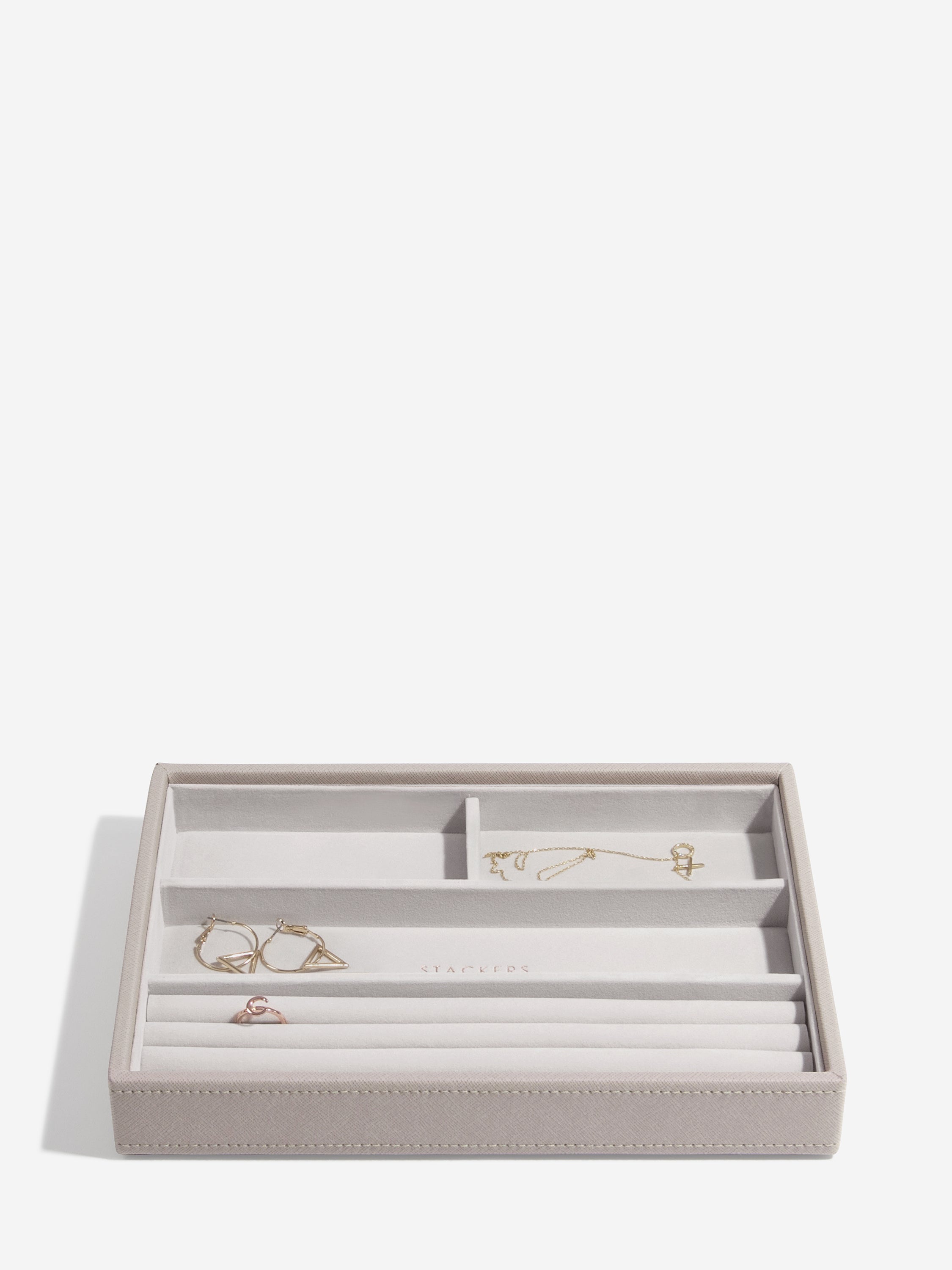 Stackers Classic Jewellery Box Set of 4 Taupe