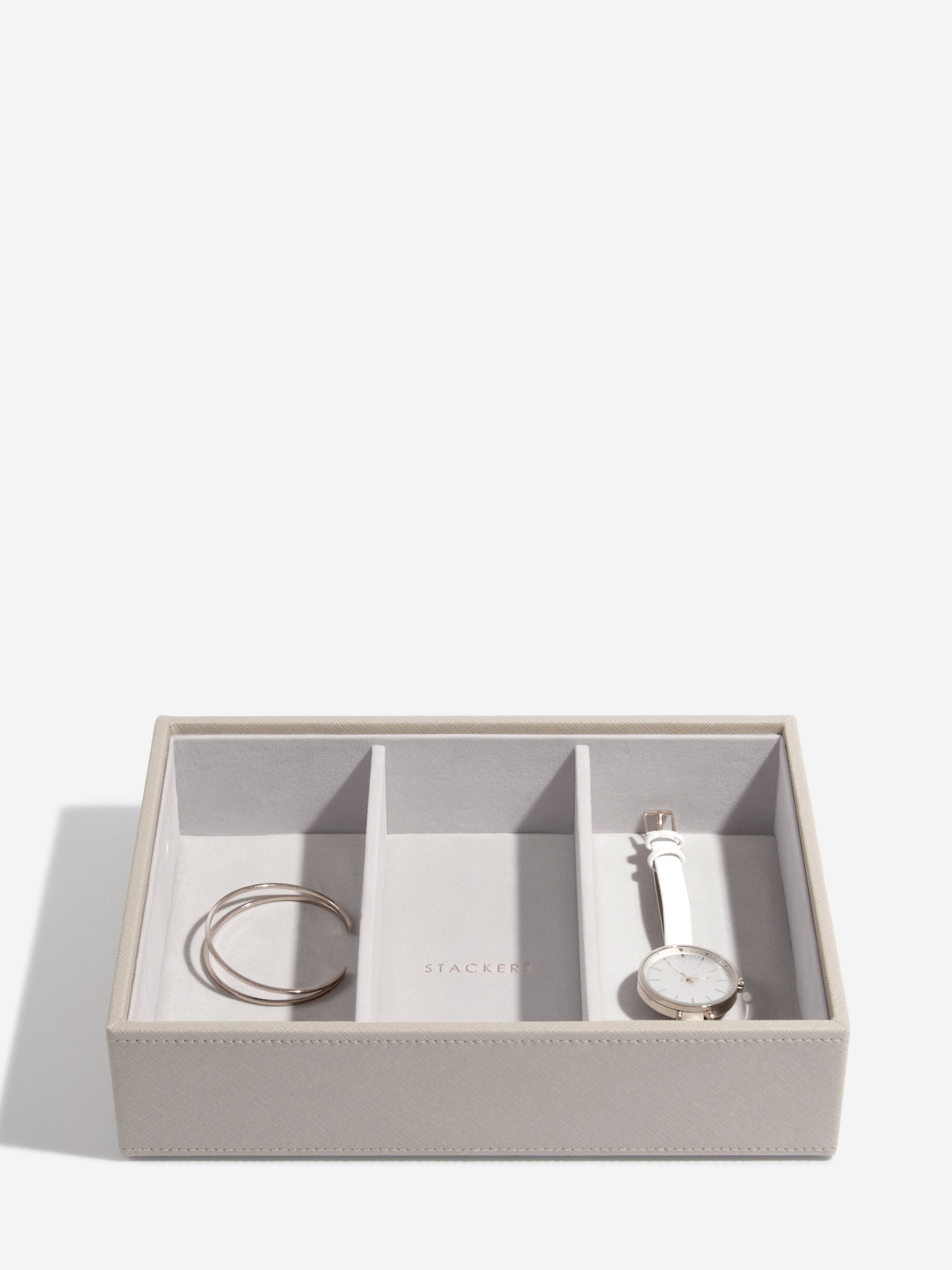 Stackers Classic Jewellery Box Set of 4 Taupe