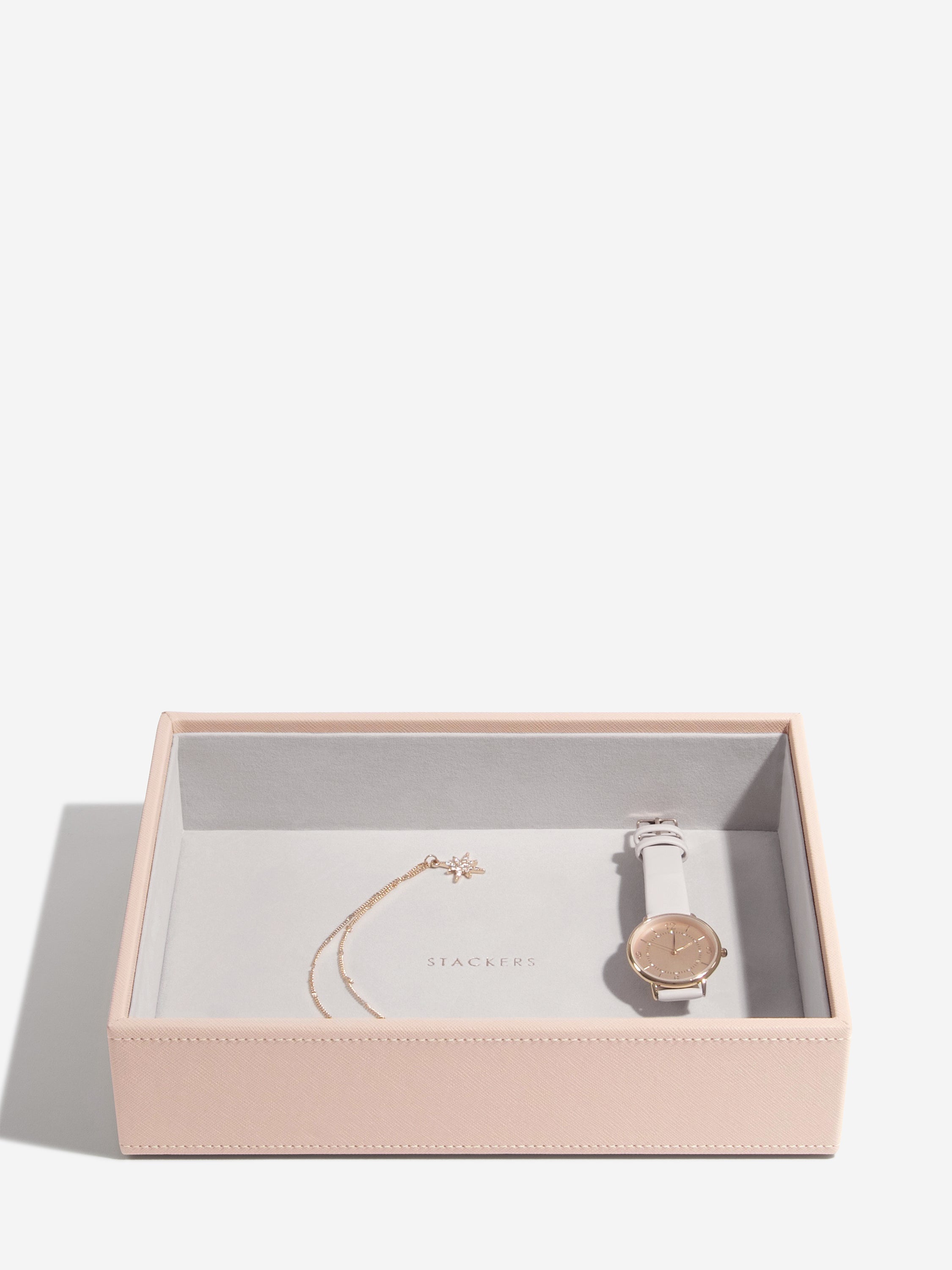 Stackers Classic Boîte à Bijoux Lot de 5 Rose