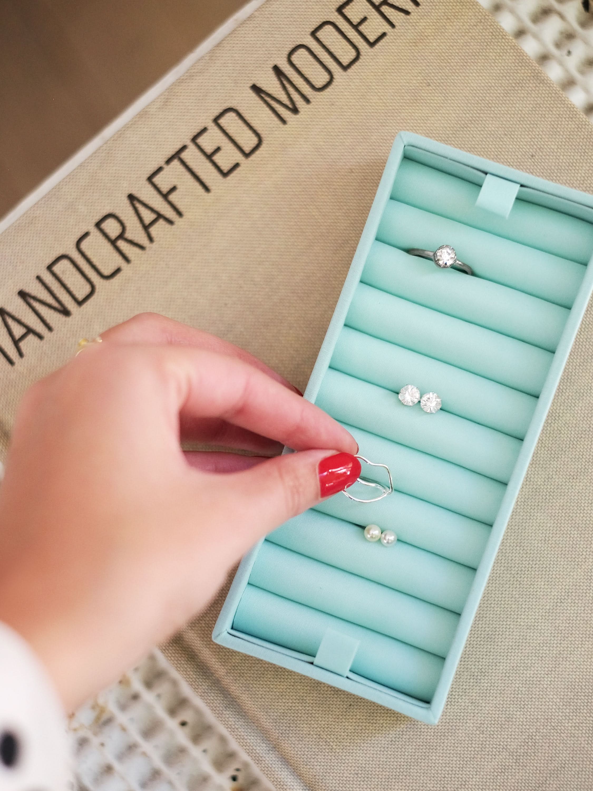 Stackers Ring Roll Grijs & Munt