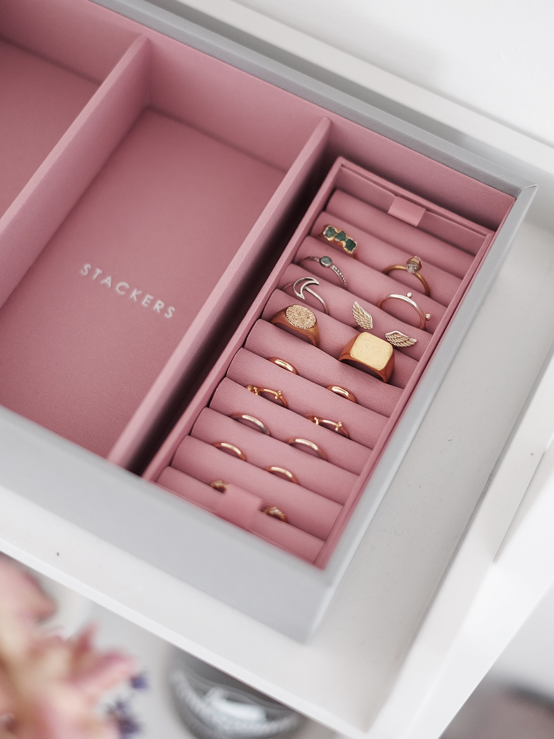 Stackers Ring Roll Roze