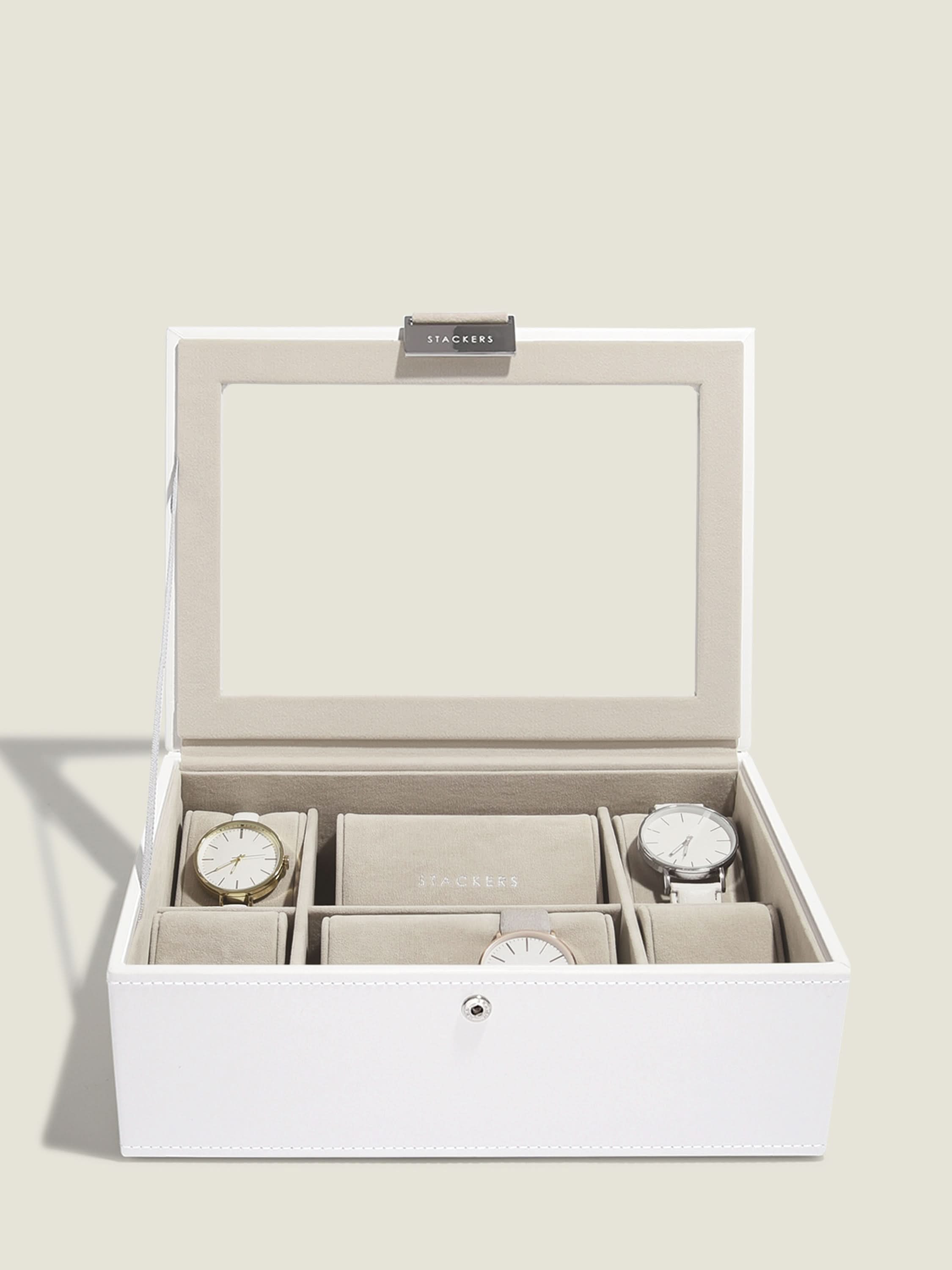 Stackers Achtdelige Horlogebox Wit