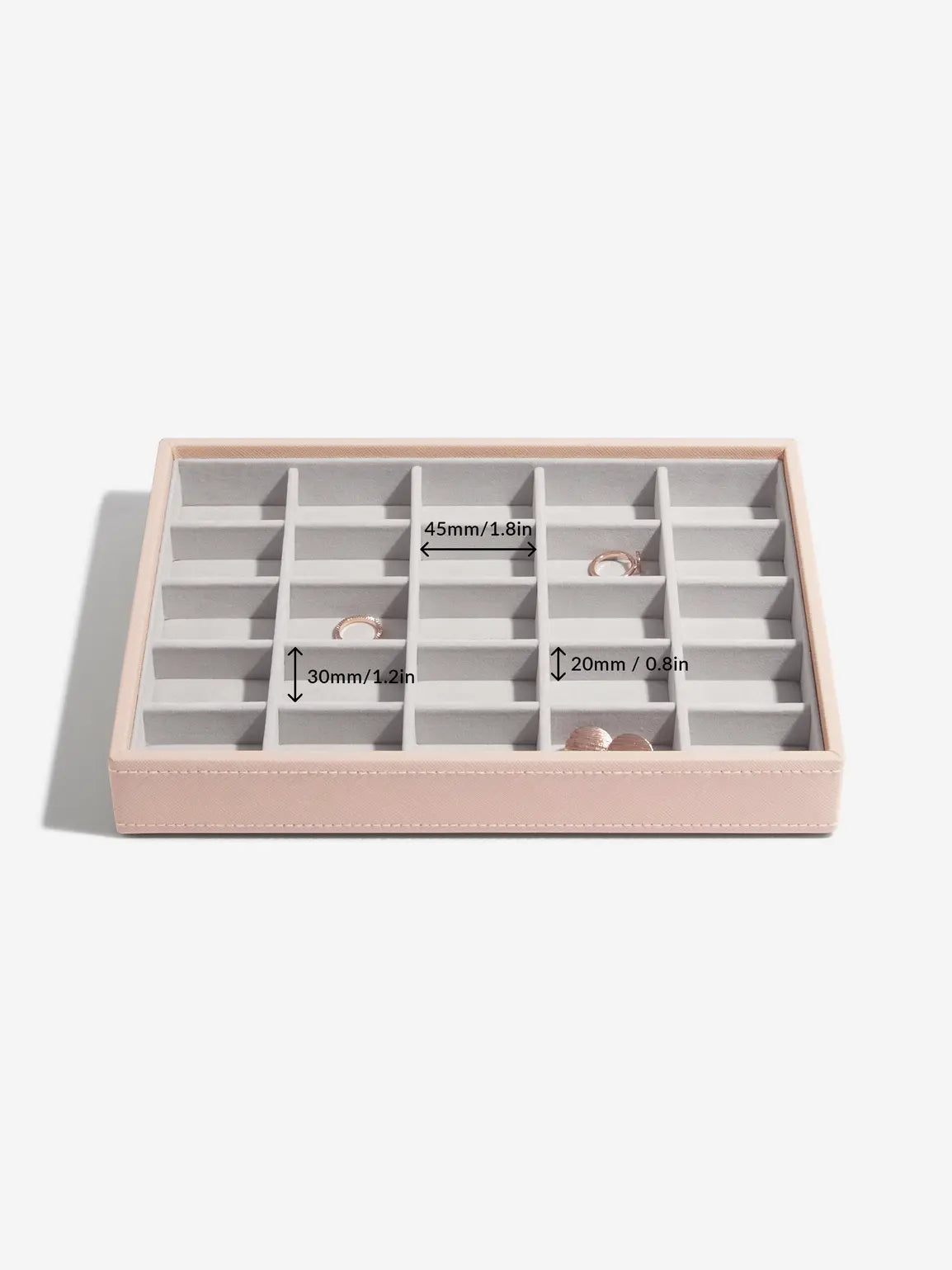 Stackers Small Jewellery Layer for Classic Jewellery Box Pink
