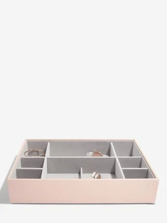 Stackers XL Jewellery Box Set of 3 Pink