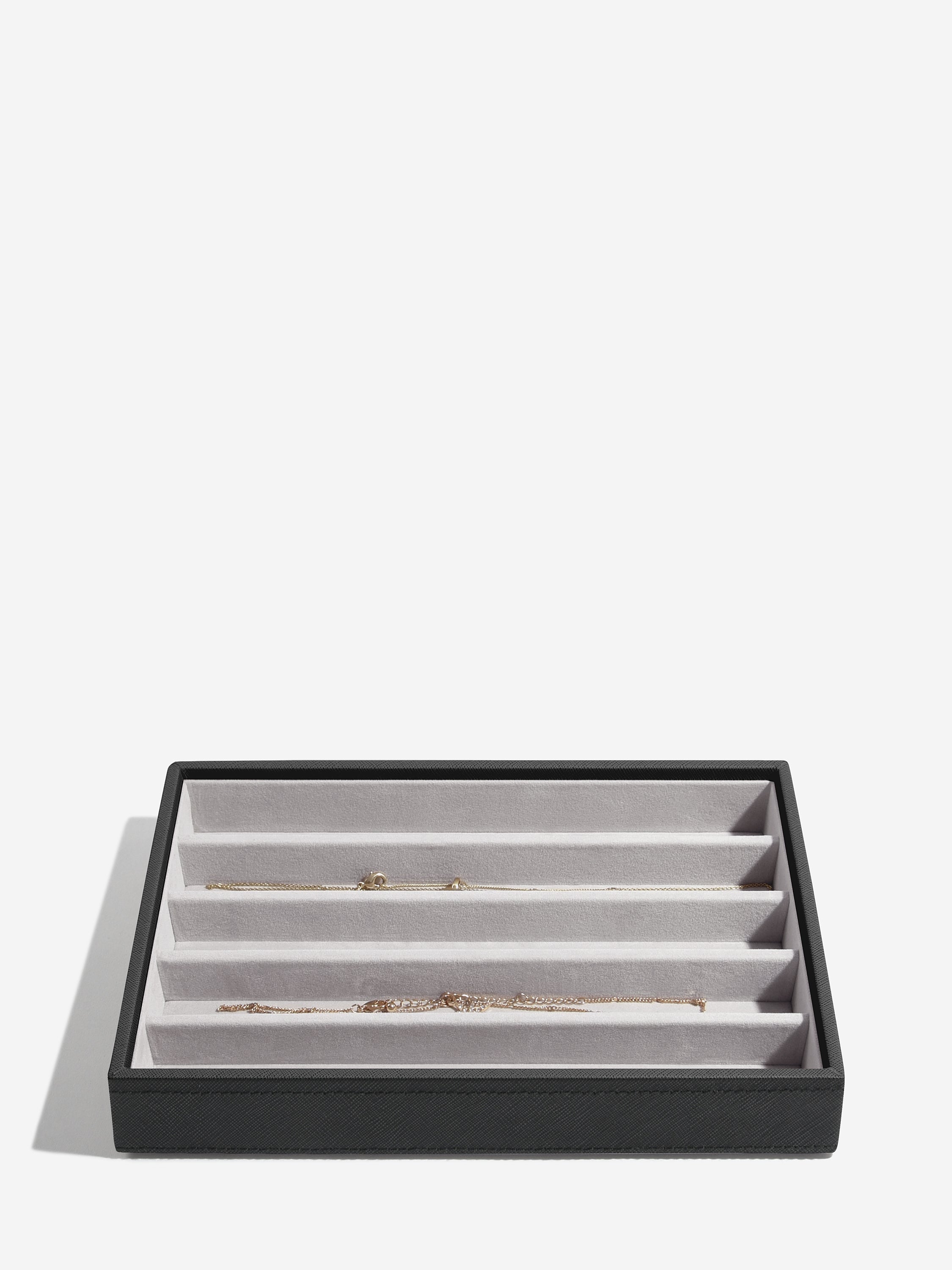 Stackers Necklace Layer for Classic Jewellery Box Black