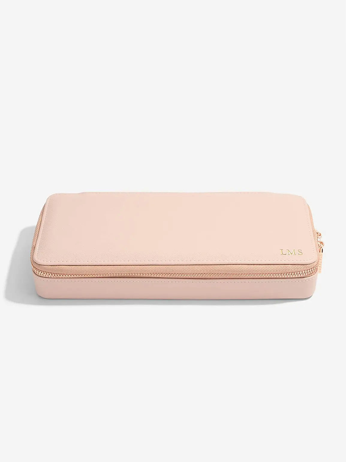 Stackers Sleek Travel Jewellery Box Pink