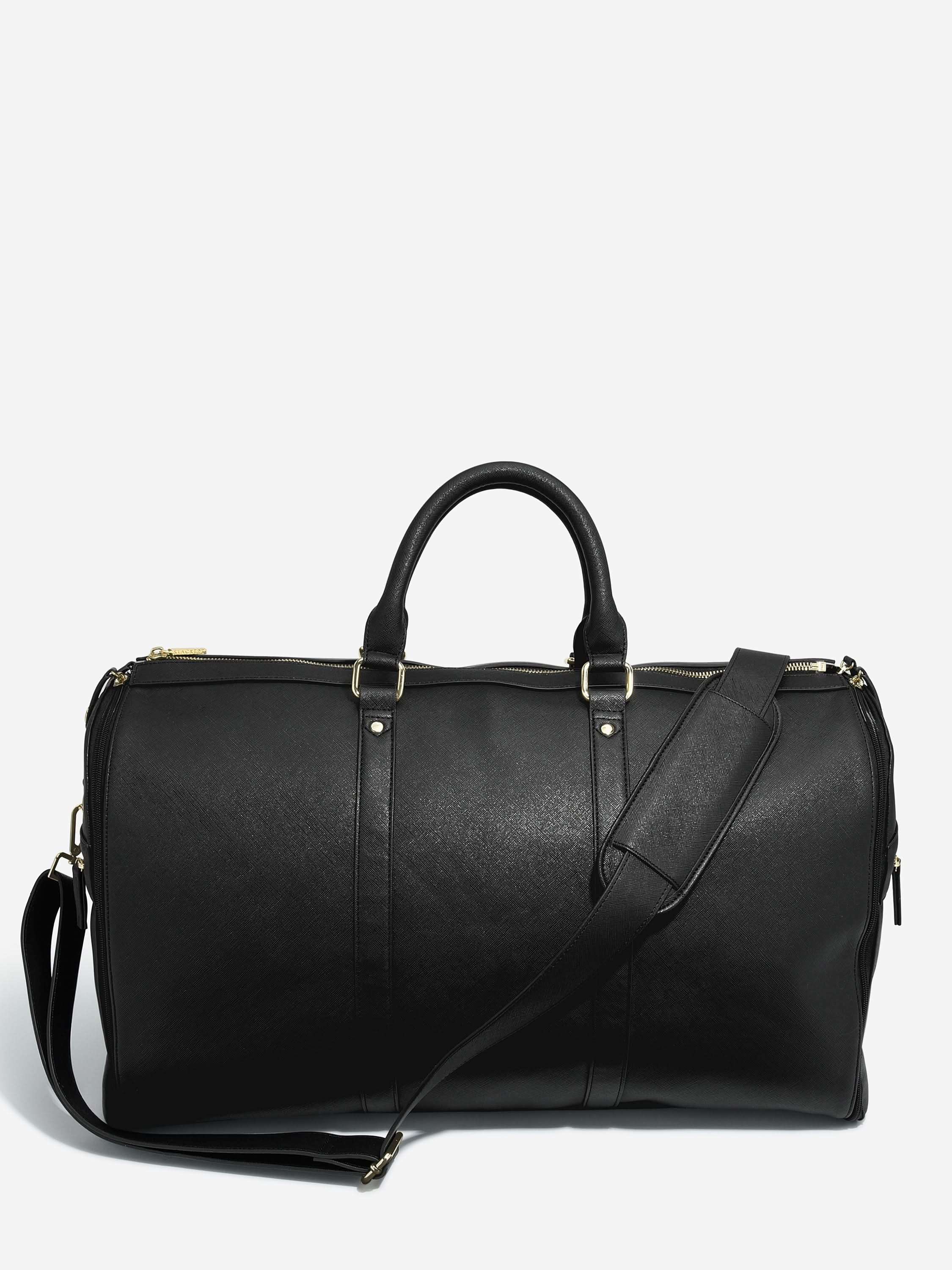 Stackers Travel Bag/Garment Bag Black/White