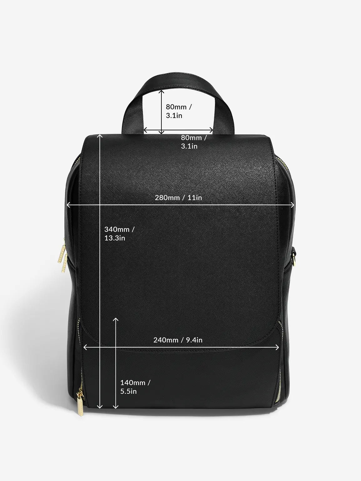 Stackers Backpack Black
