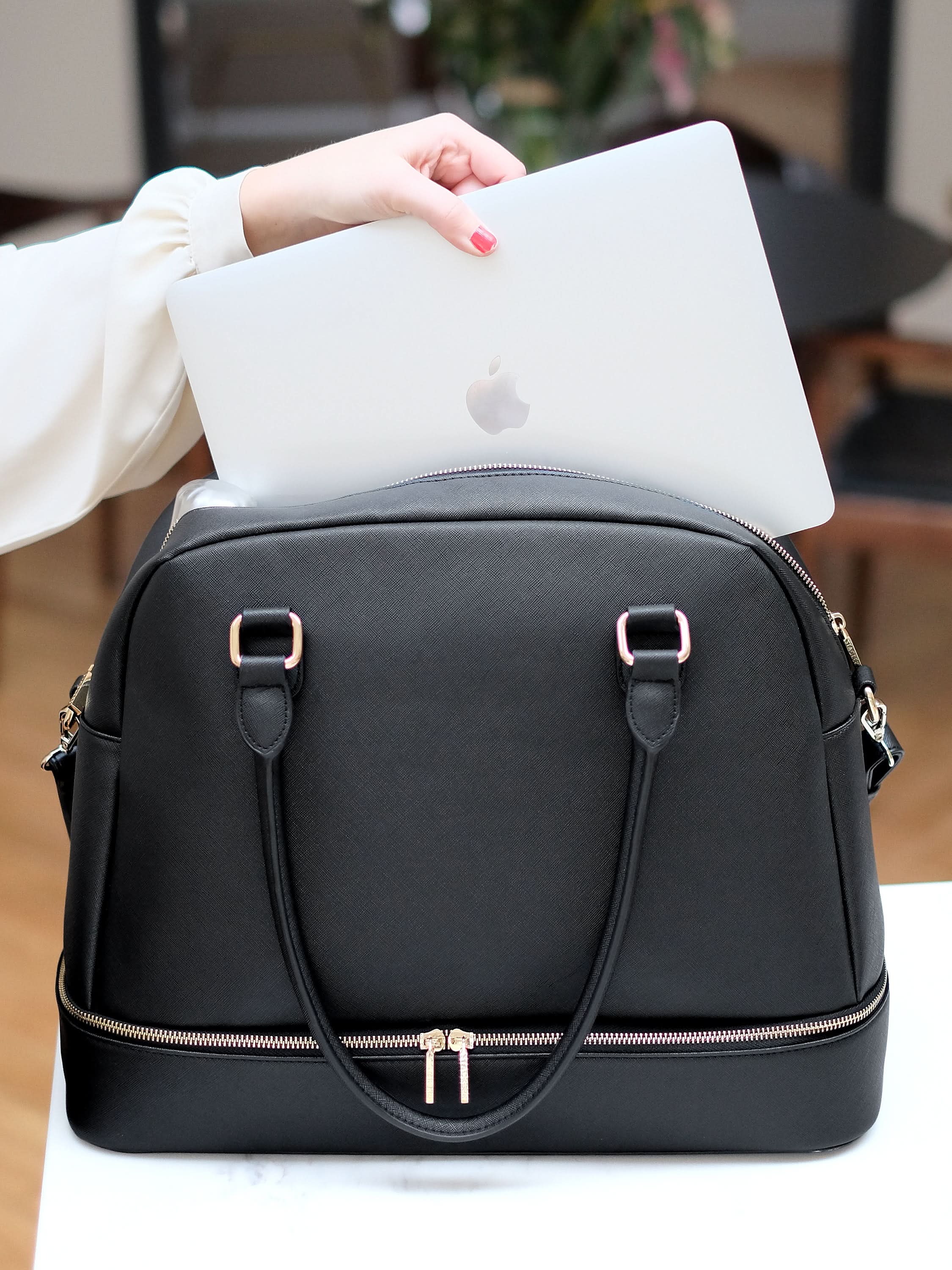 Stackers Handtas Zwart - Mystackers