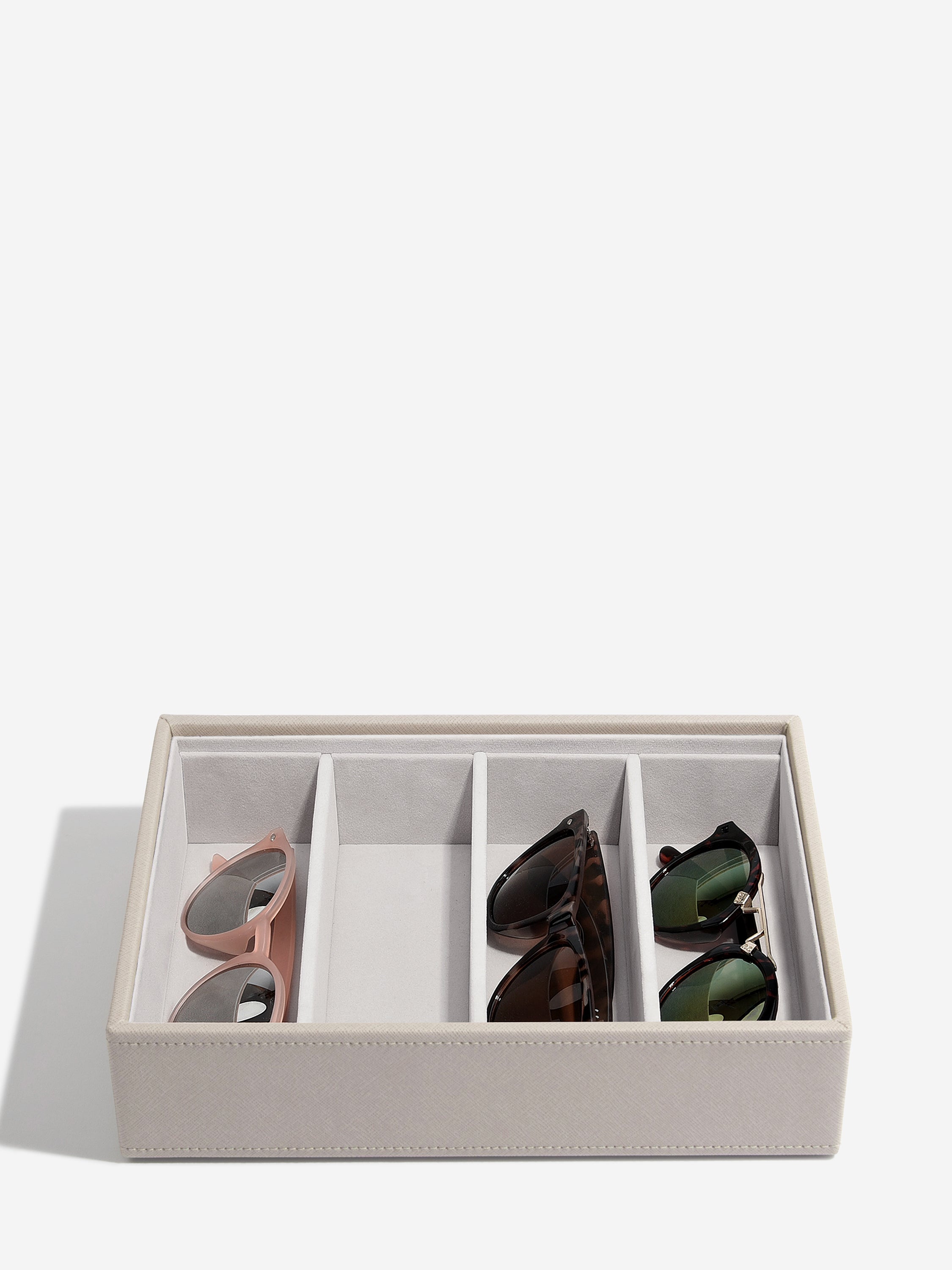 Stackers Glasses & Accessories Layer for Classic Jewellery Box Taupe