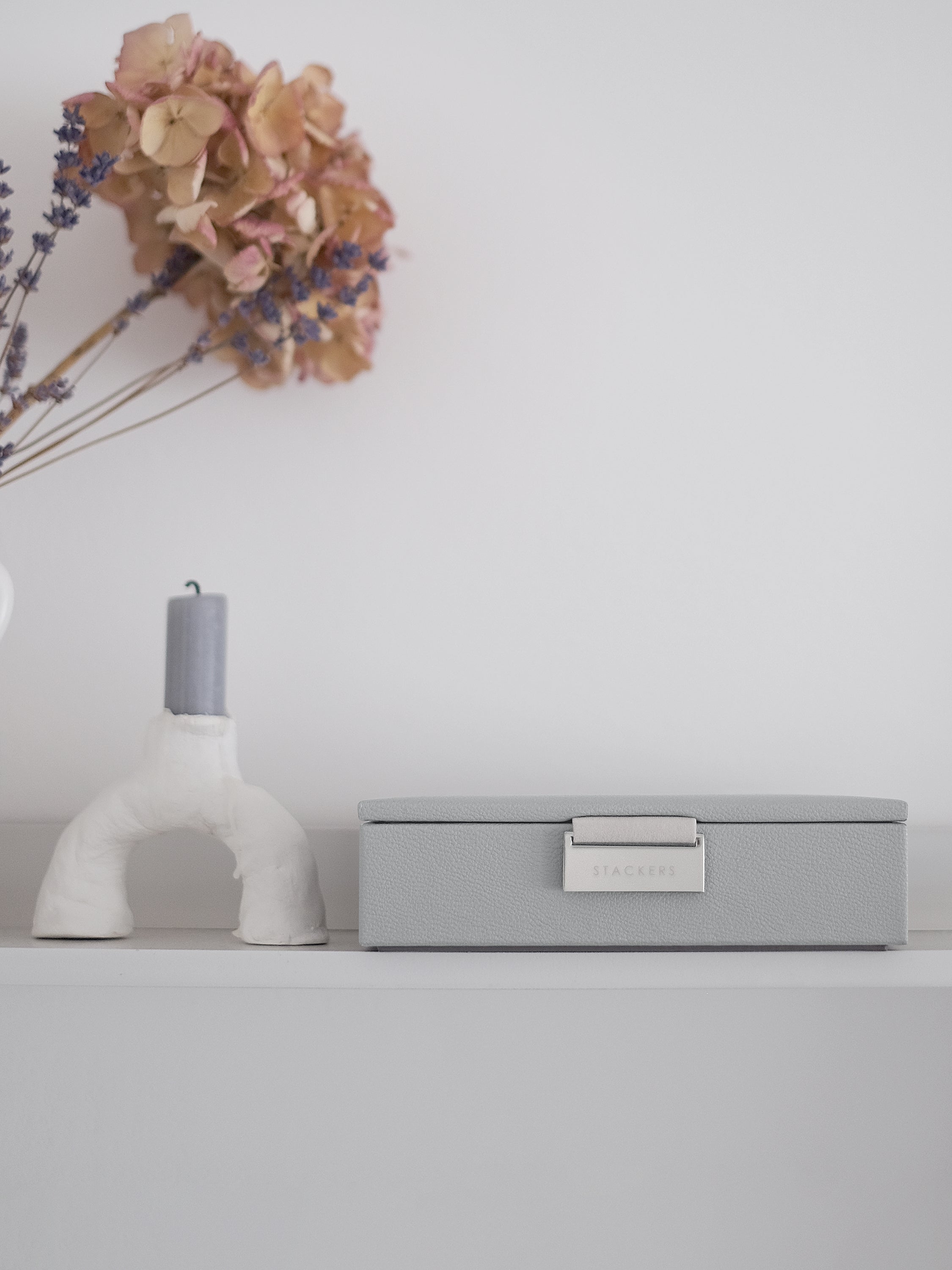 Stackers Couvercle pour Mini Boîte à Bijoux Gris