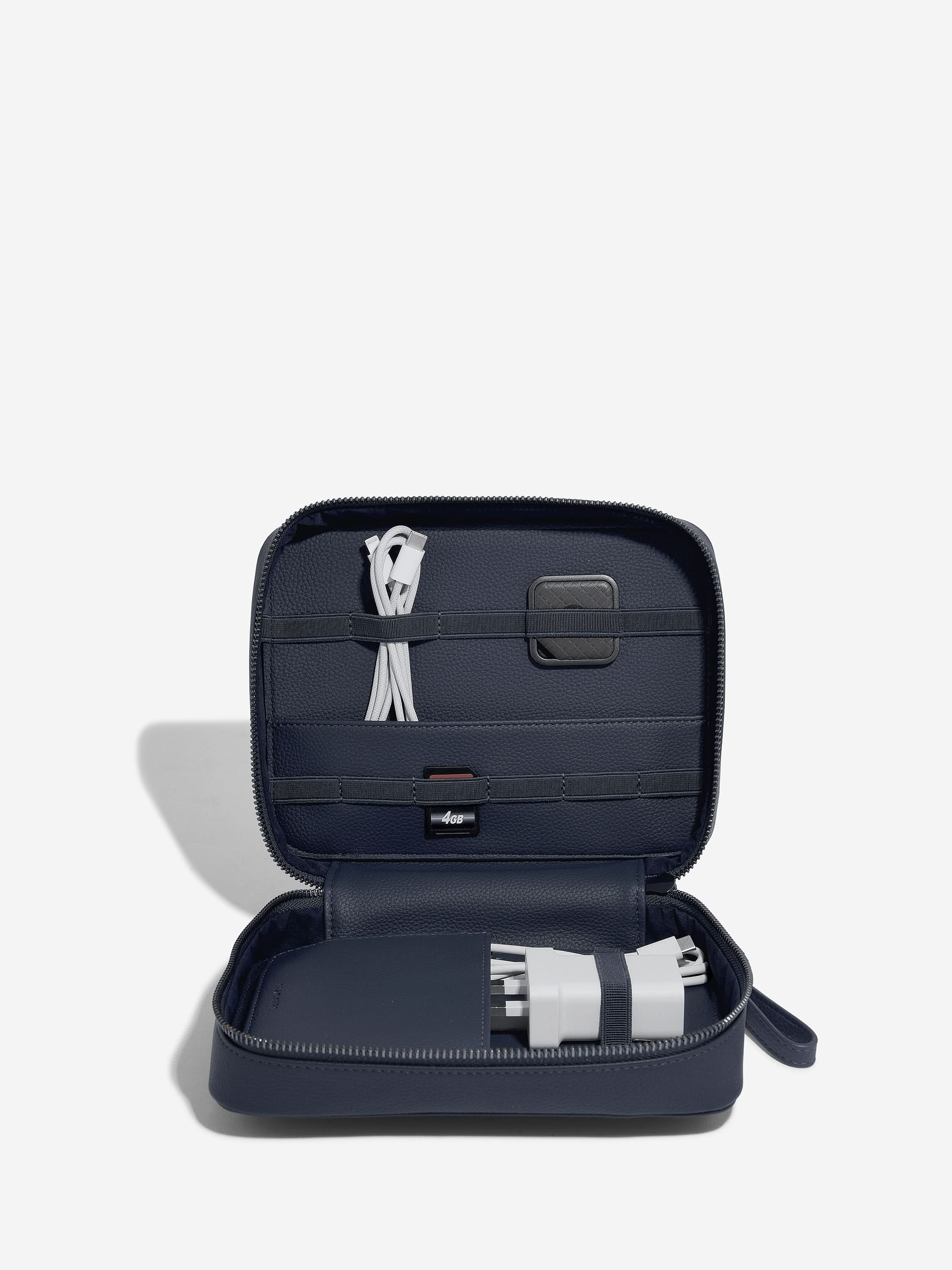 Stackers Cable Tidy Navy Blue