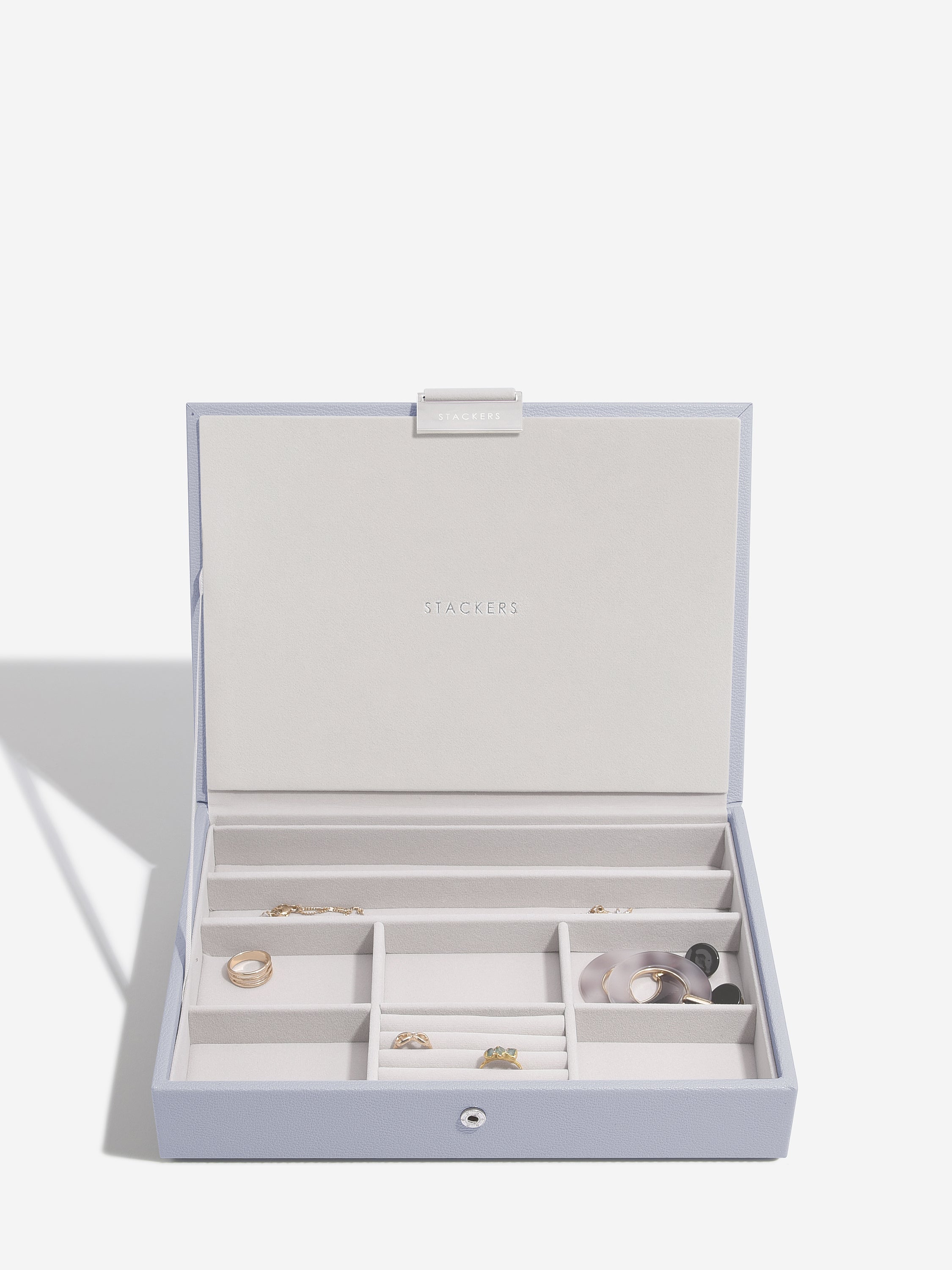 Stackers Classic Boîte à Bijoux Lot de 4 Lavande