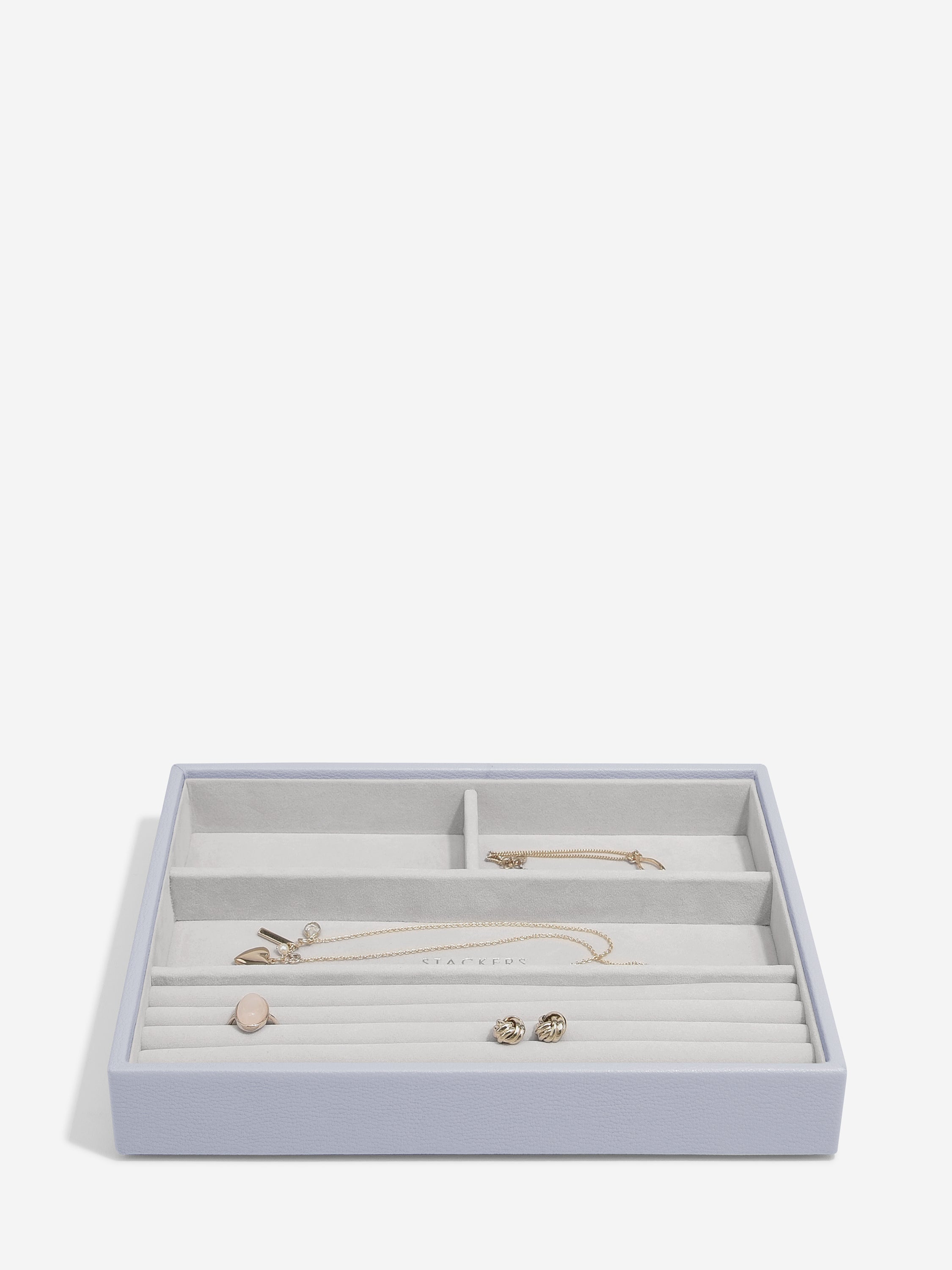 Stackers Classic Boîte à Bijoux Lot de 4 Lavande