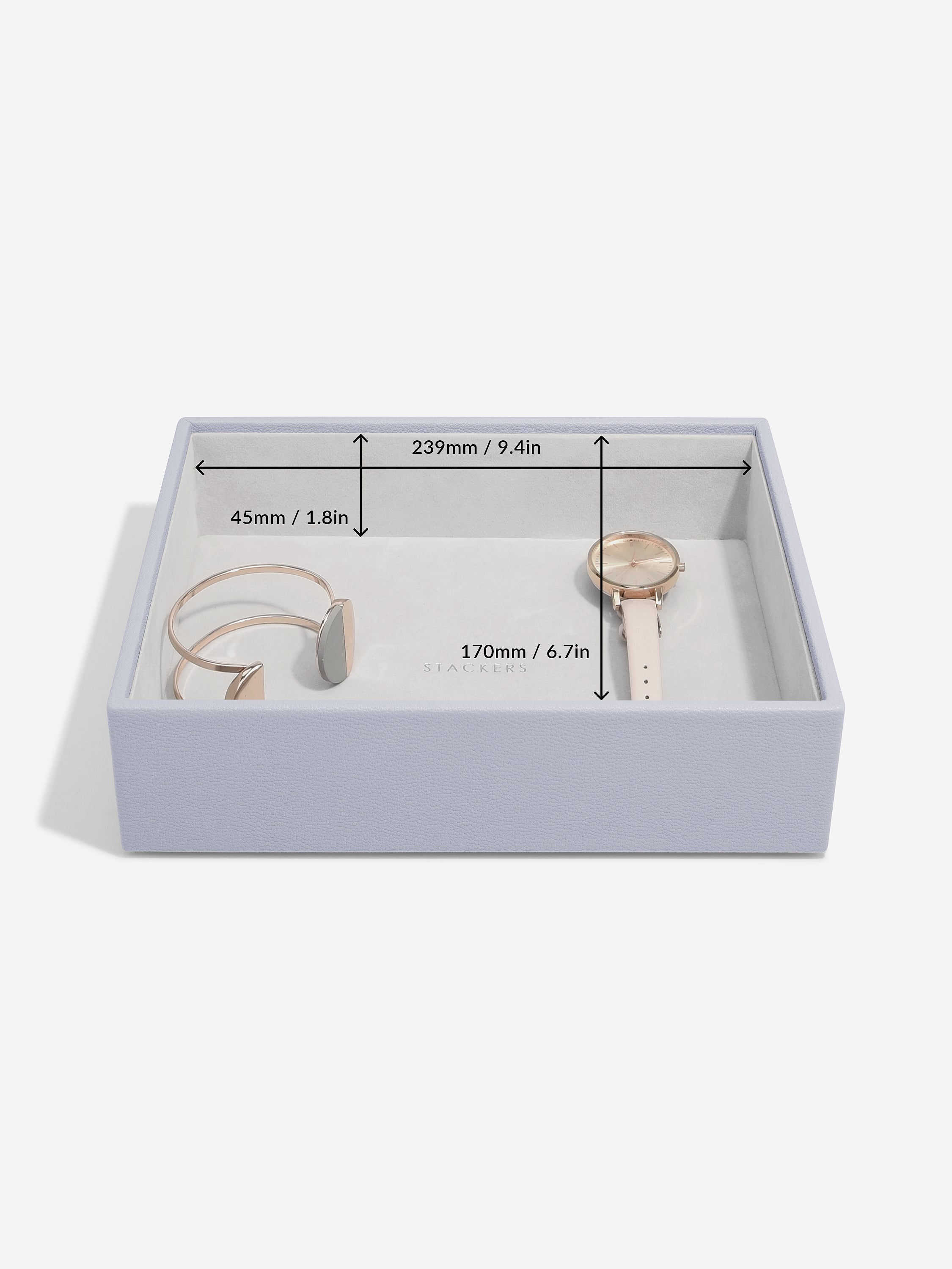 Stackers Classic Boîte à Bijoux Lot de 5 Lavande