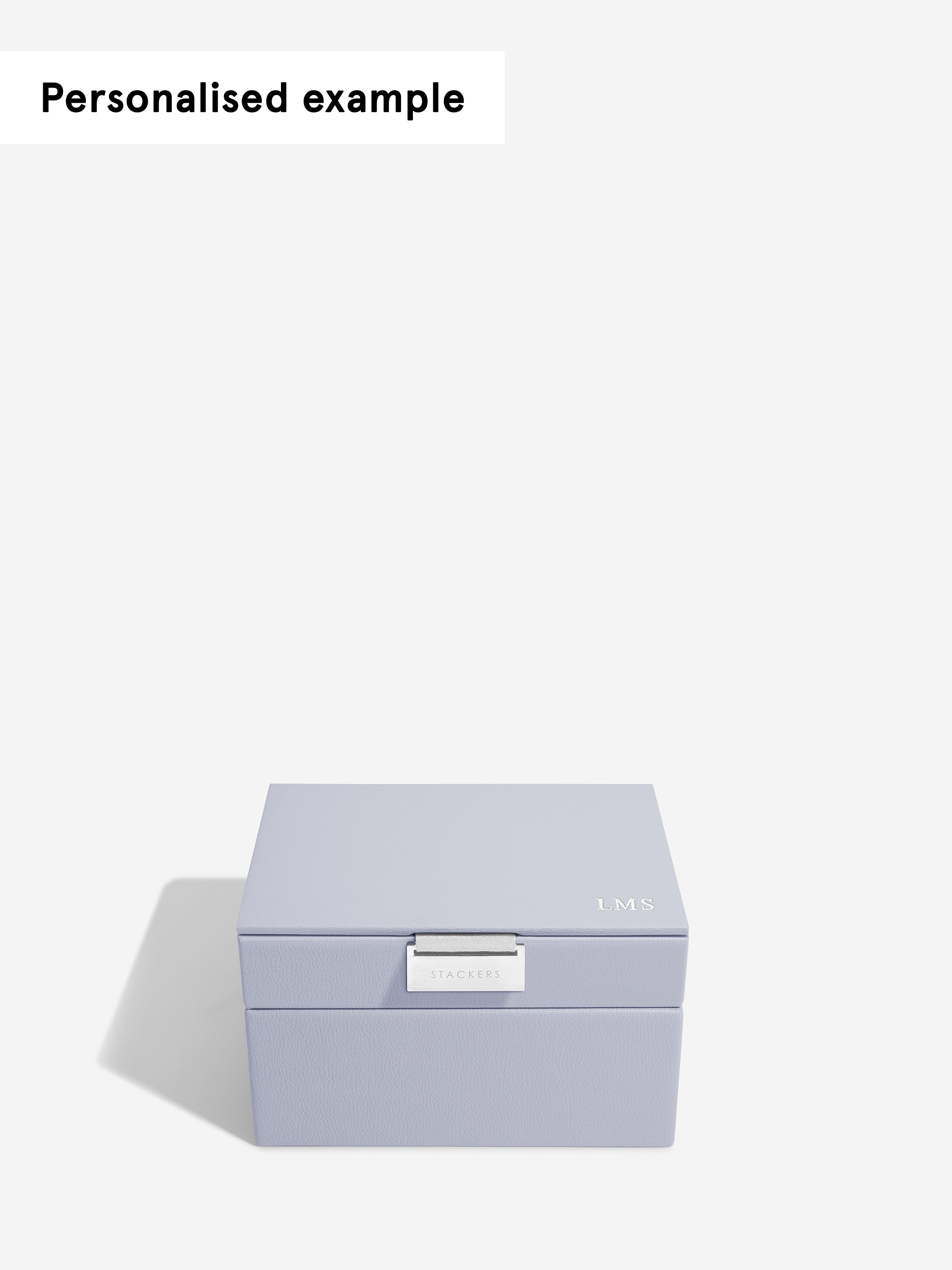 Stackers Mini Juwelendoos Set van 2 Lavendel