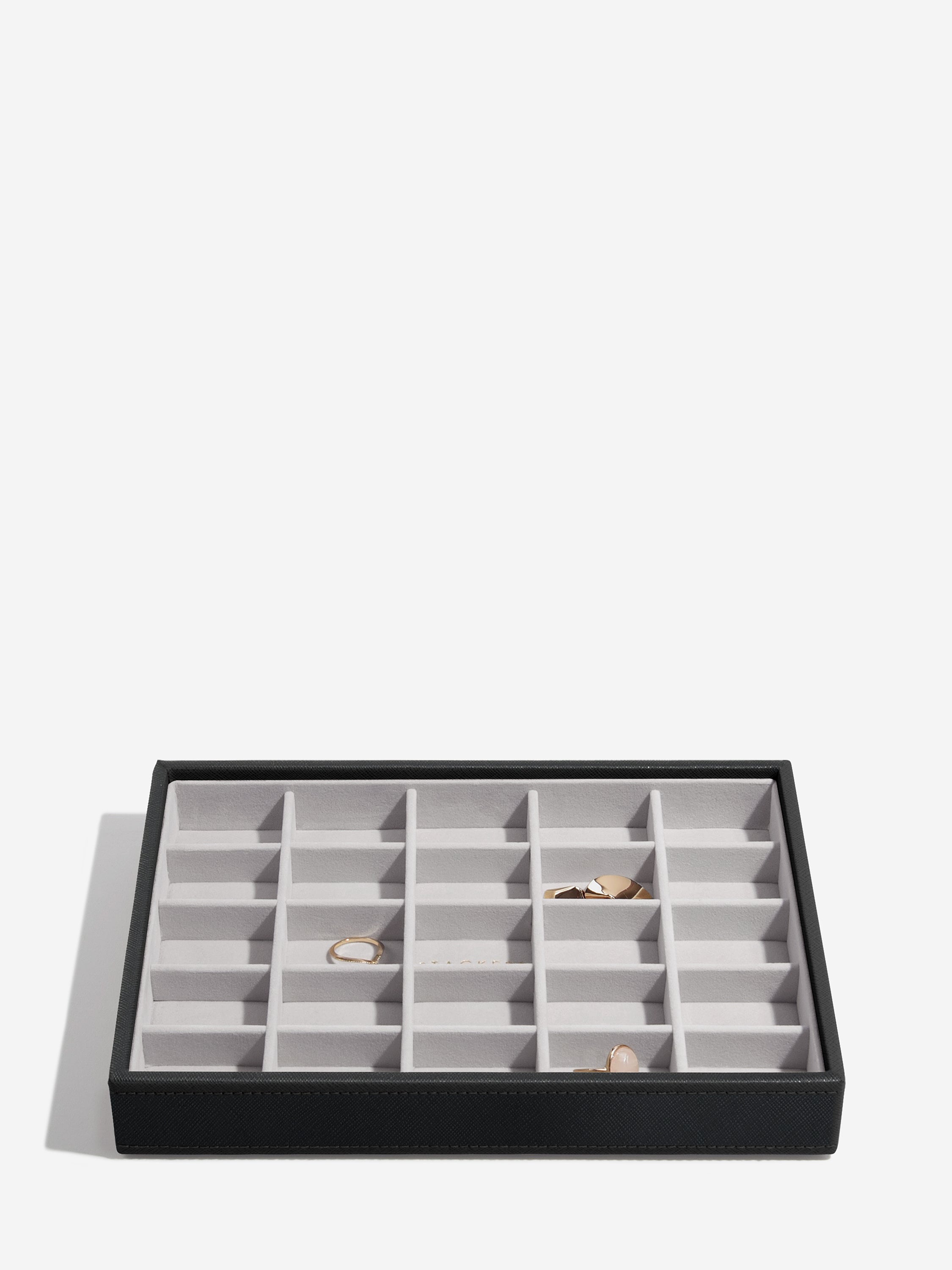 Stackers Classic Boîte à Bijoux Lot de 3 Noir