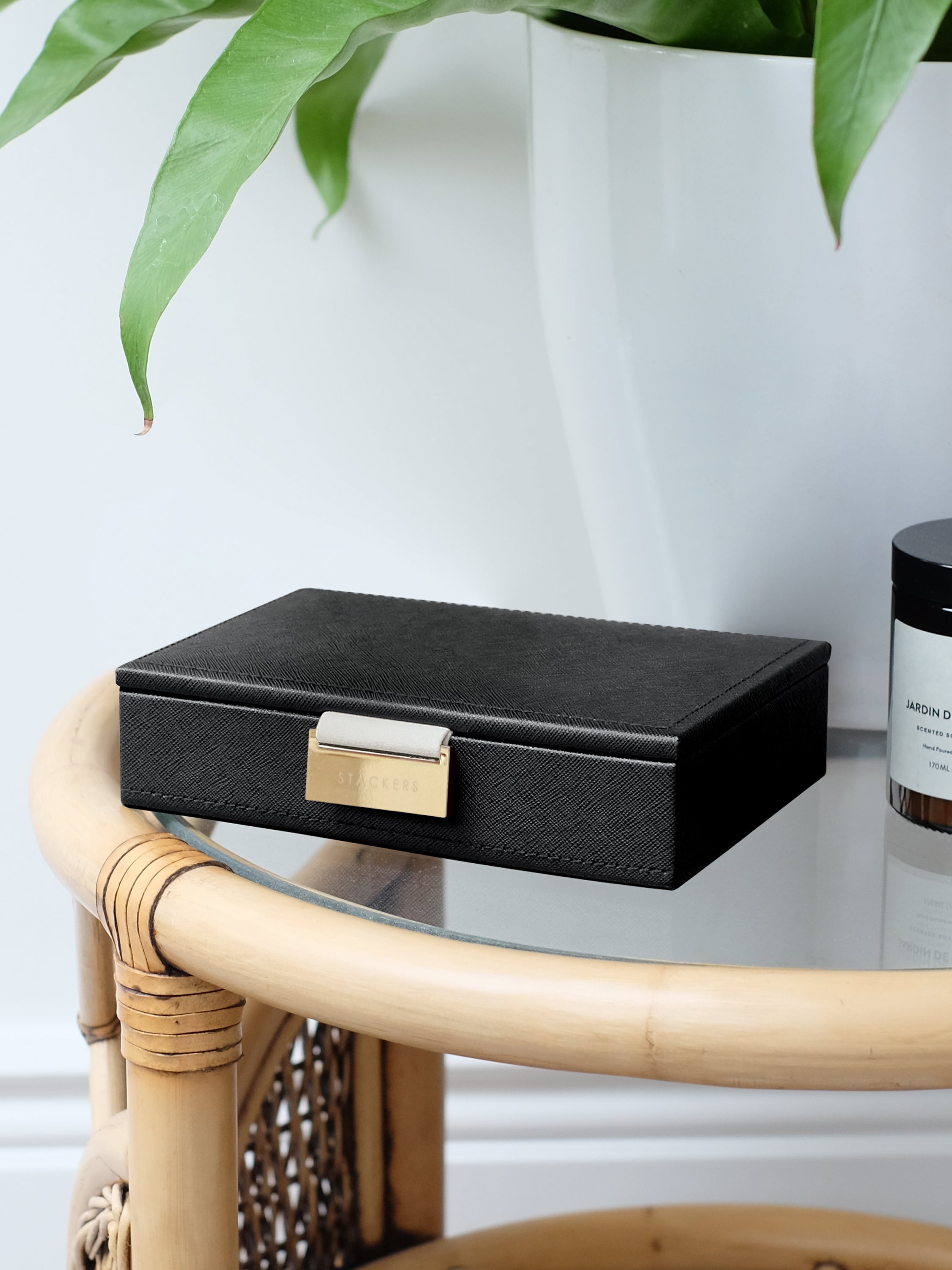 Stackers Couvercle pour Mini Boîte à Bijoux Noir