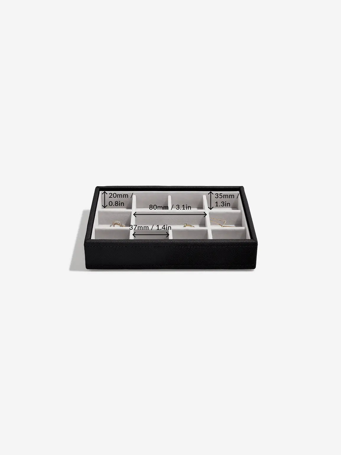 Stackers Mini Jewelry Layer Black