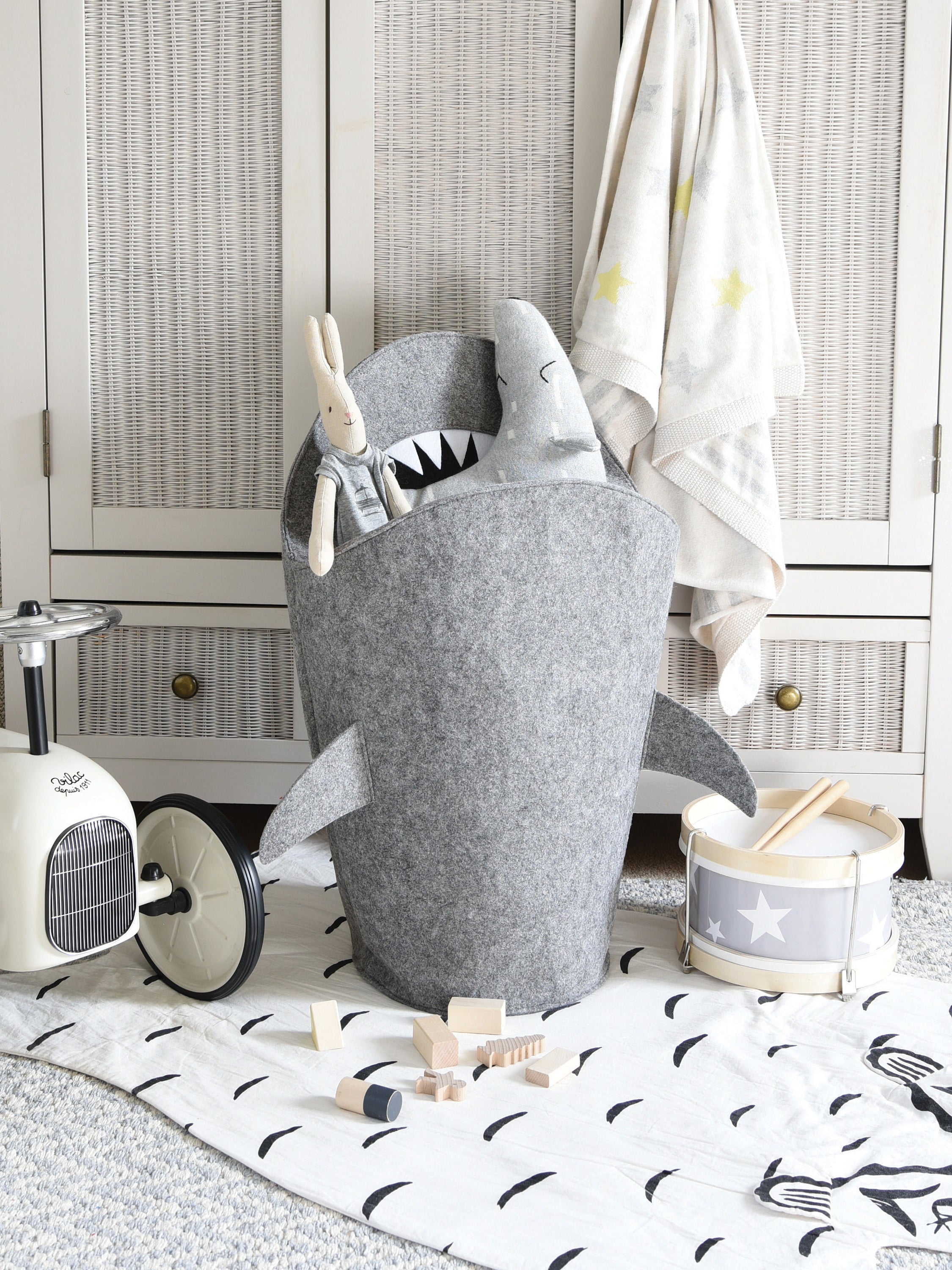 Little Stackers - Shark Storage Basket