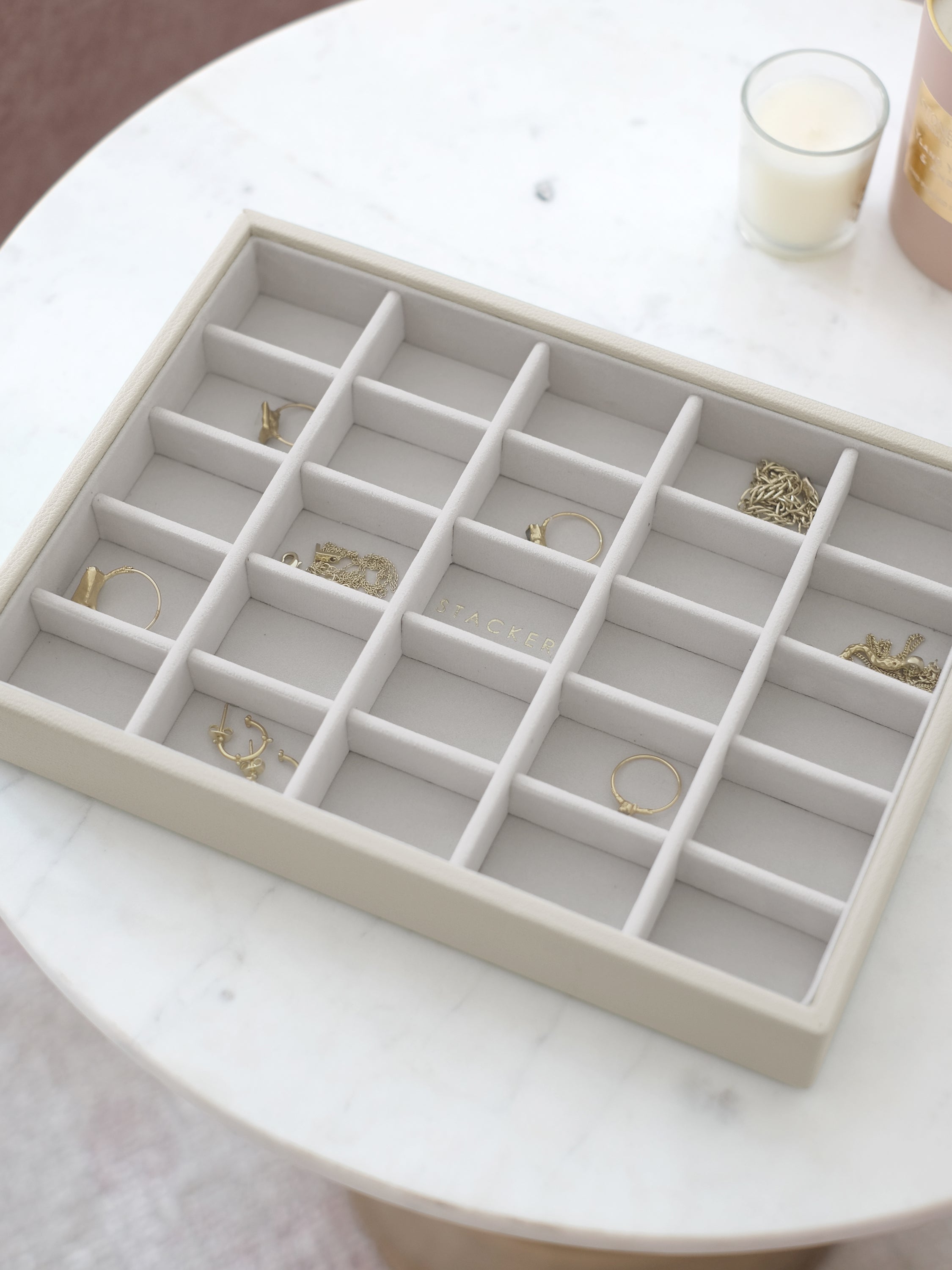 Stackers Small Jewellery Layer for Classic Jewellery Box Oatmeal