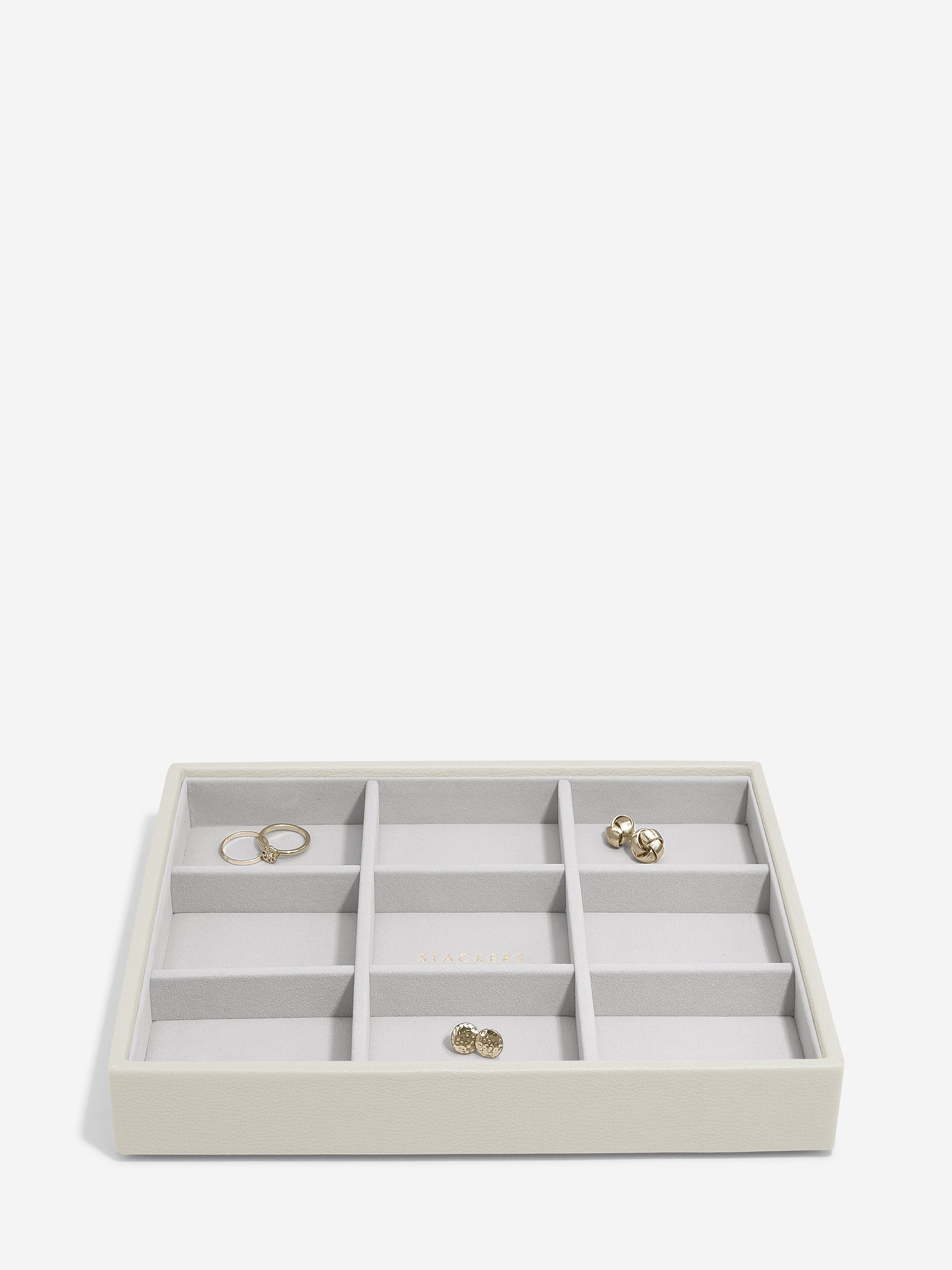 Stackers Standard Jewellery Layer for Classic Jewellery Box Oatmeal