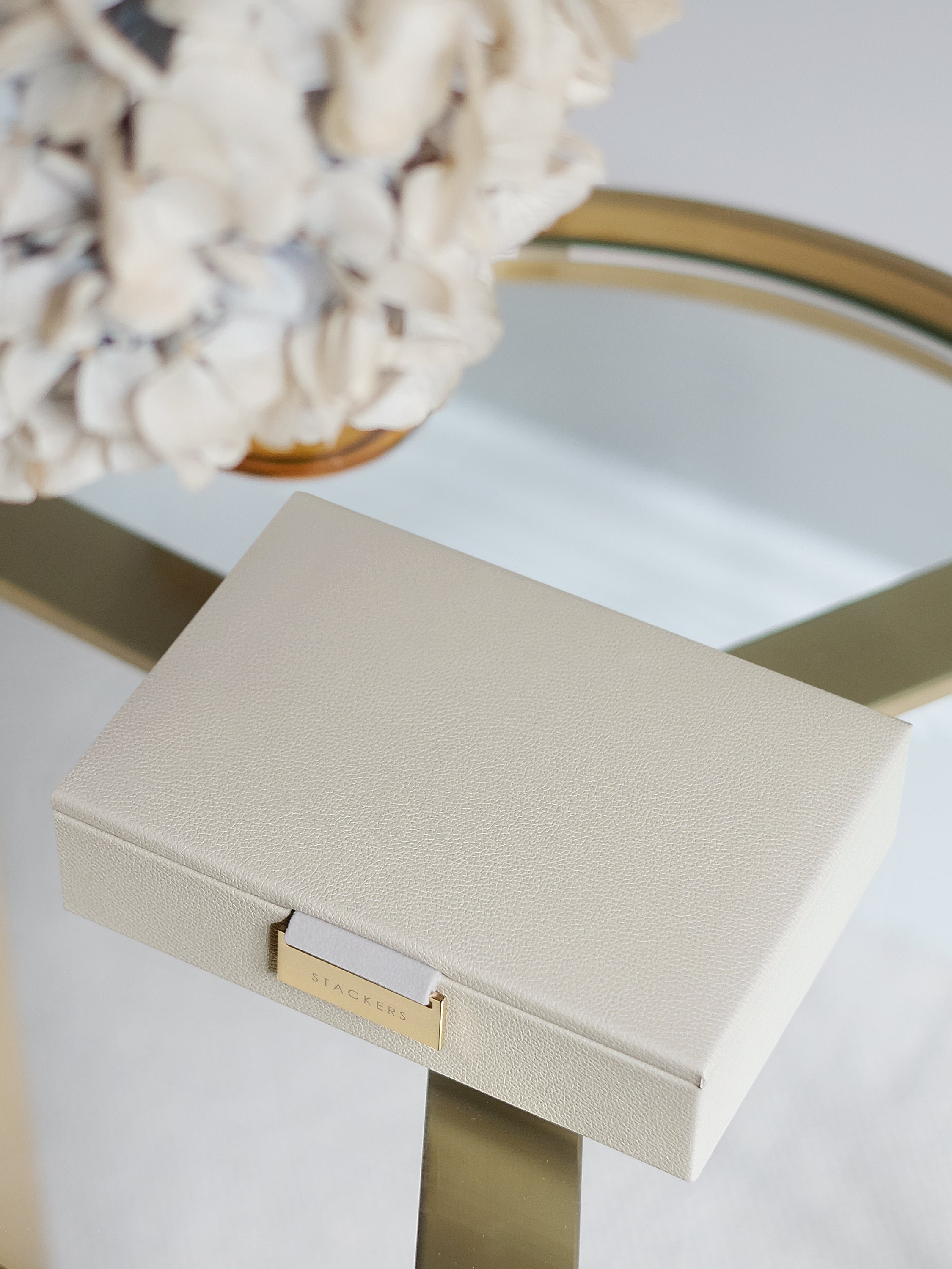 Stackers Couvercle pour mini boîte à bijoux avoine