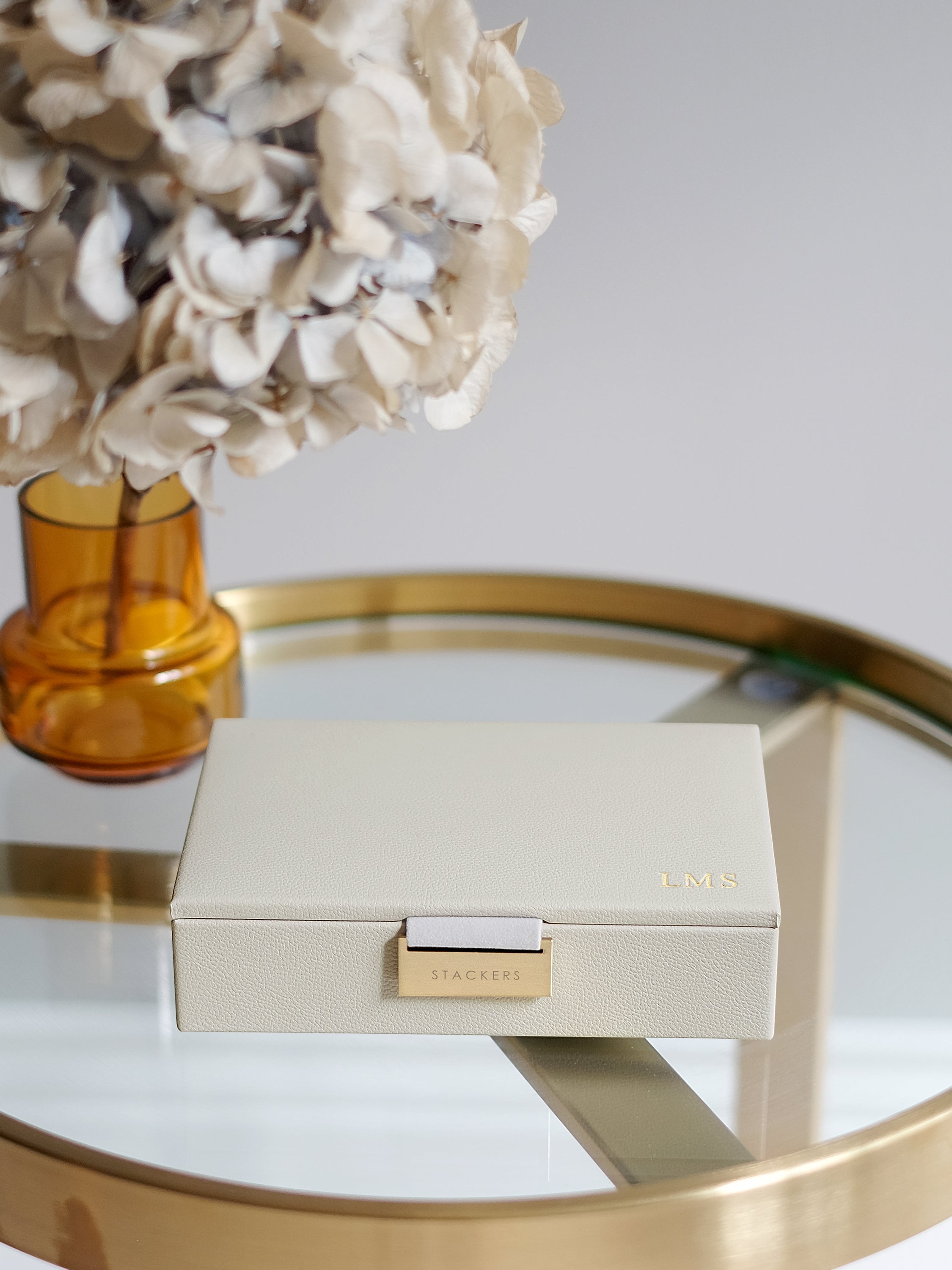 Stackers Couvercle pour mini boîte à bijoux avoine