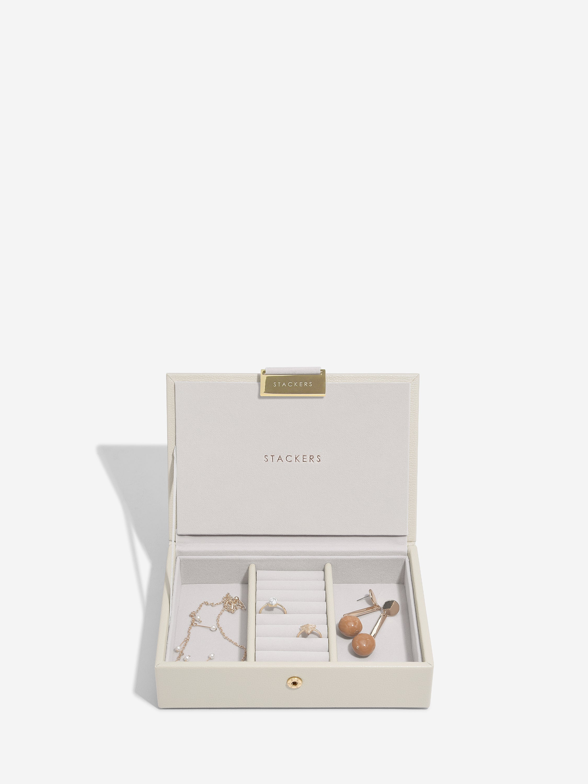 Stackers Couvercle pour mini boîte à bijoux avoine