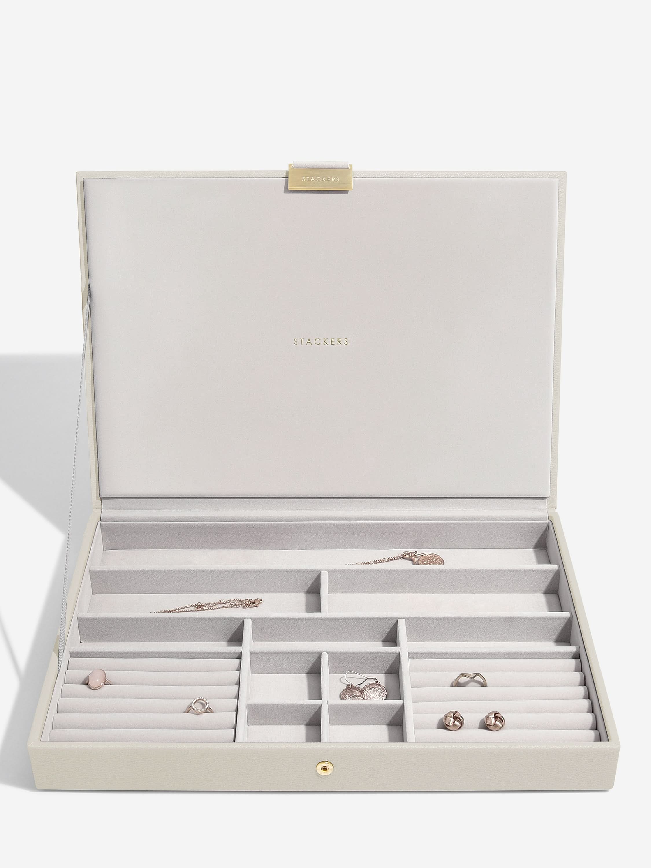 Stackers XL Juwelendoos set van 3 Havermout - Mystackers