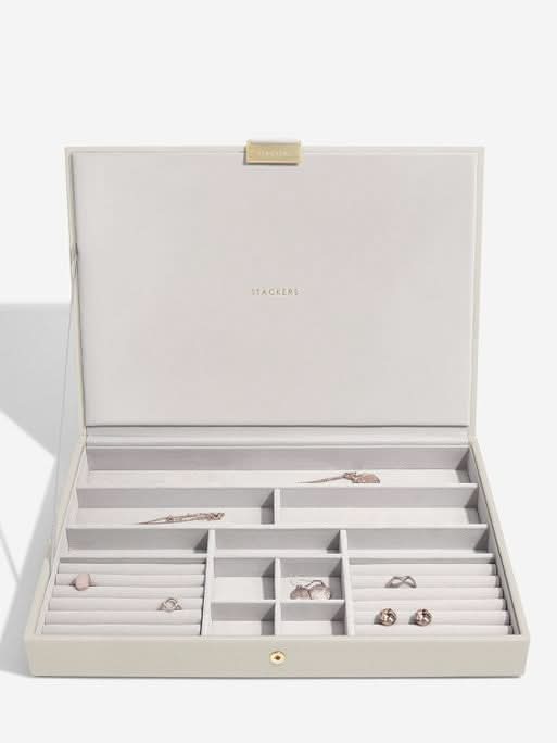 Oatmeal Classic Oatmeal Stackers Charm Bracelet Layer Stackers