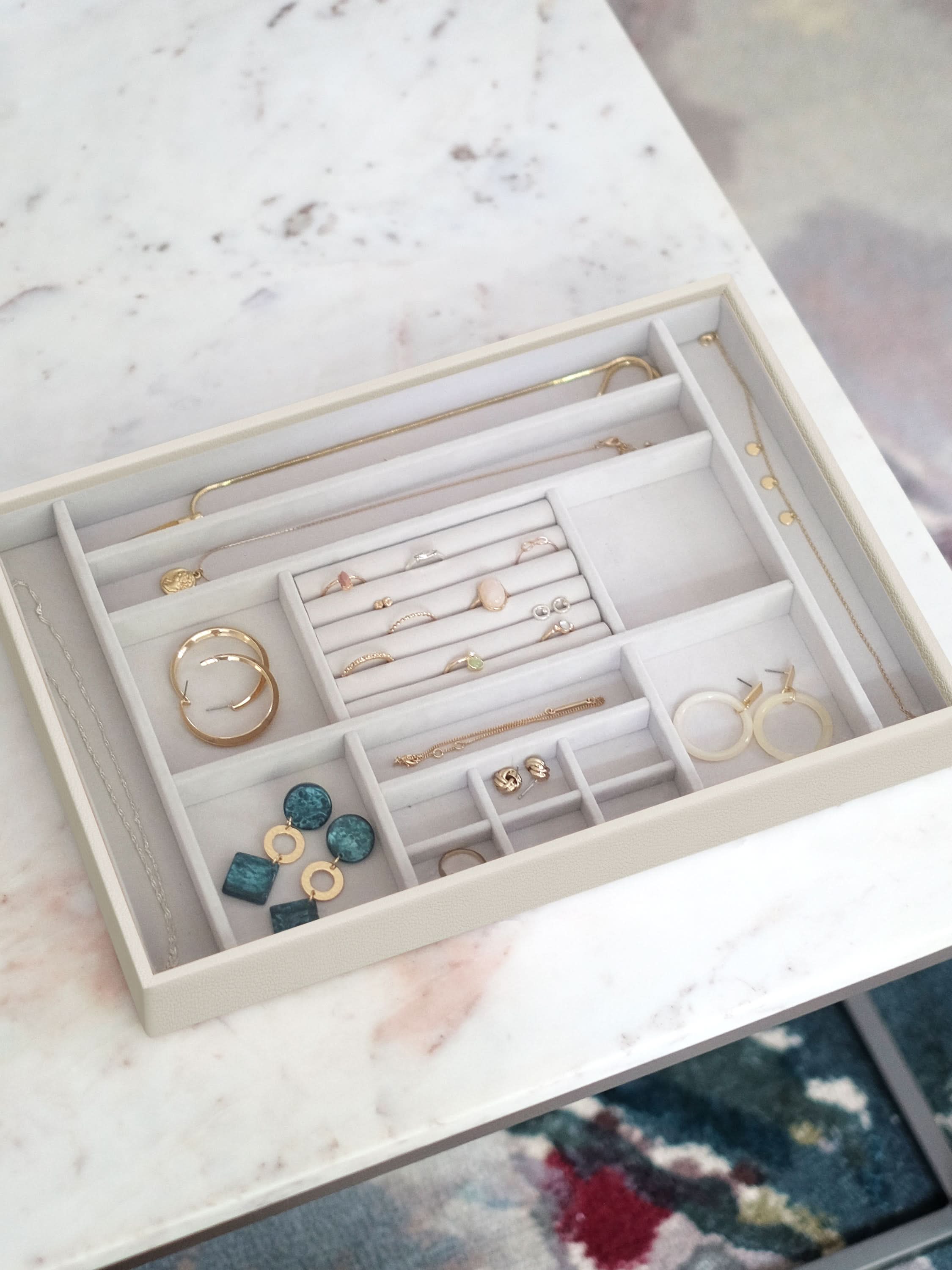 Stackers XL Ring & Accessories Layer Oatmeal