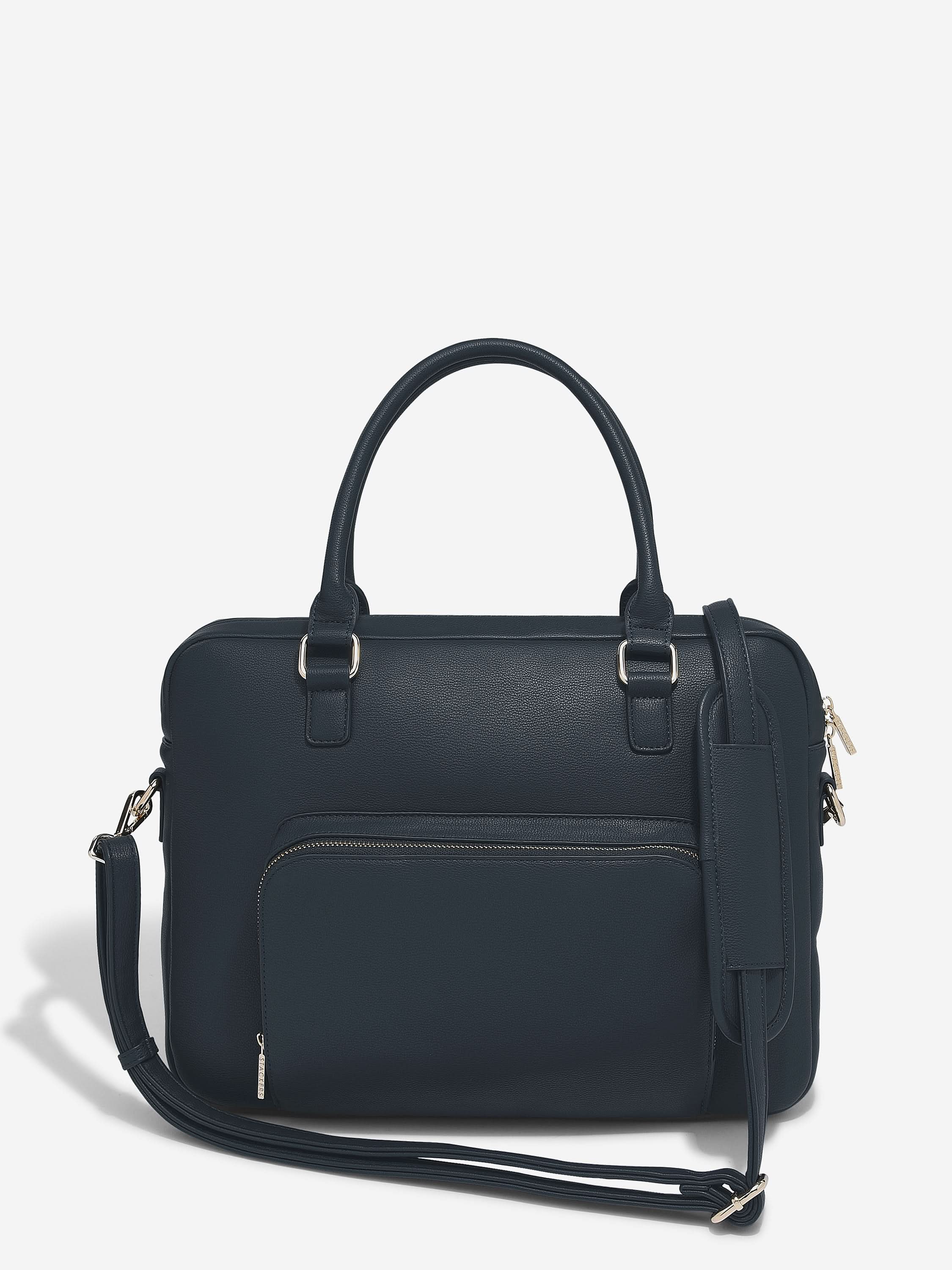 Stackers Laptop Bag Navy Blue