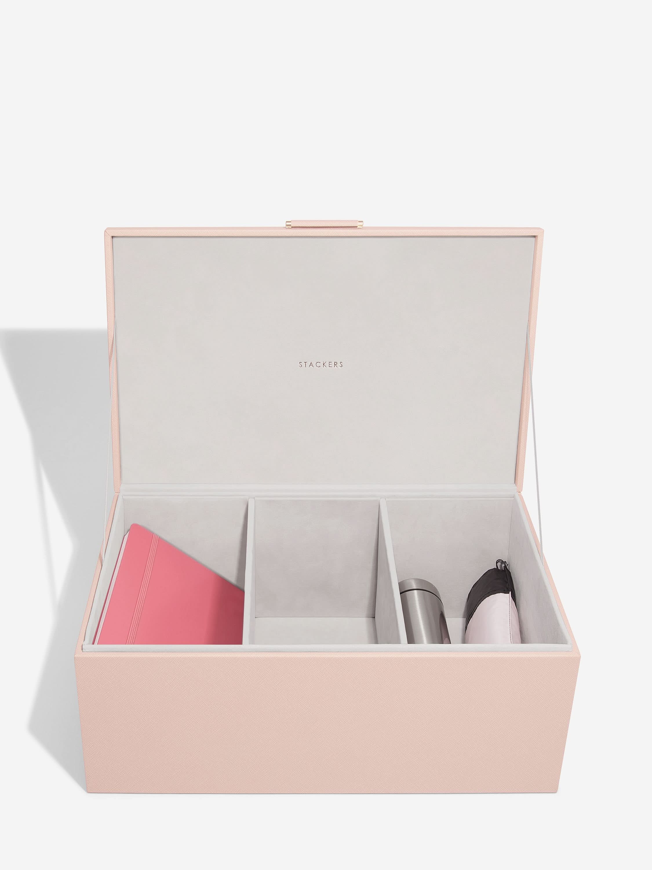 Stackers Medium Storage Box Pink