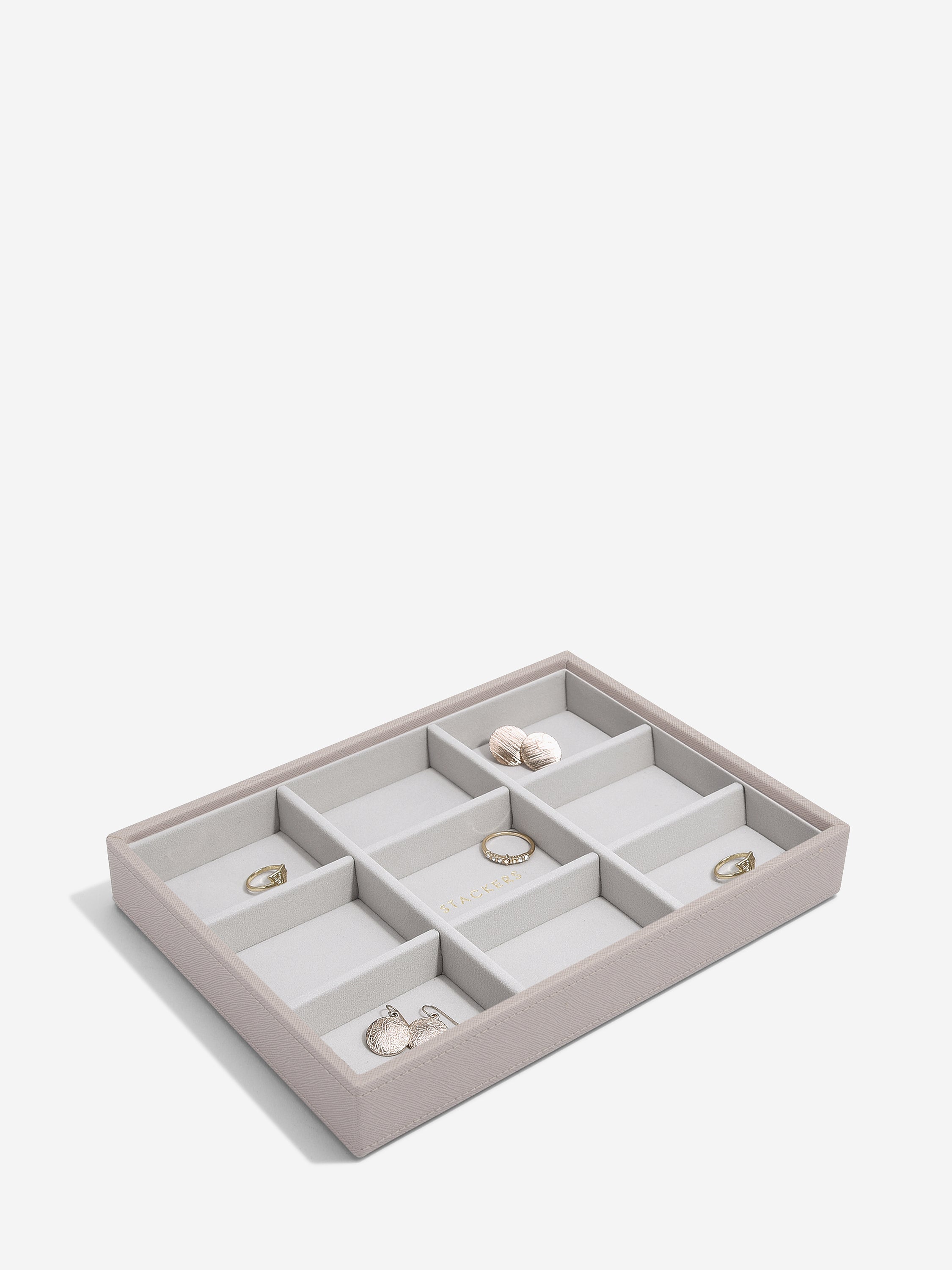 Stackers Standard Jewellery Layer for Classic Jewellery Box Taupe